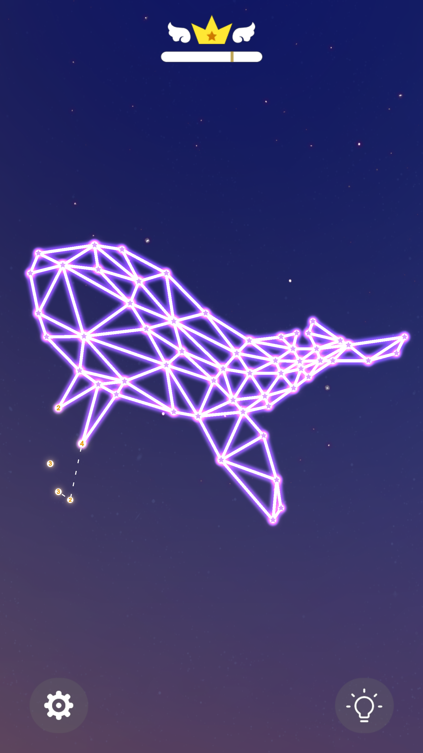 اسکرین شات 1 بازی Linepoly : Connect the vertex