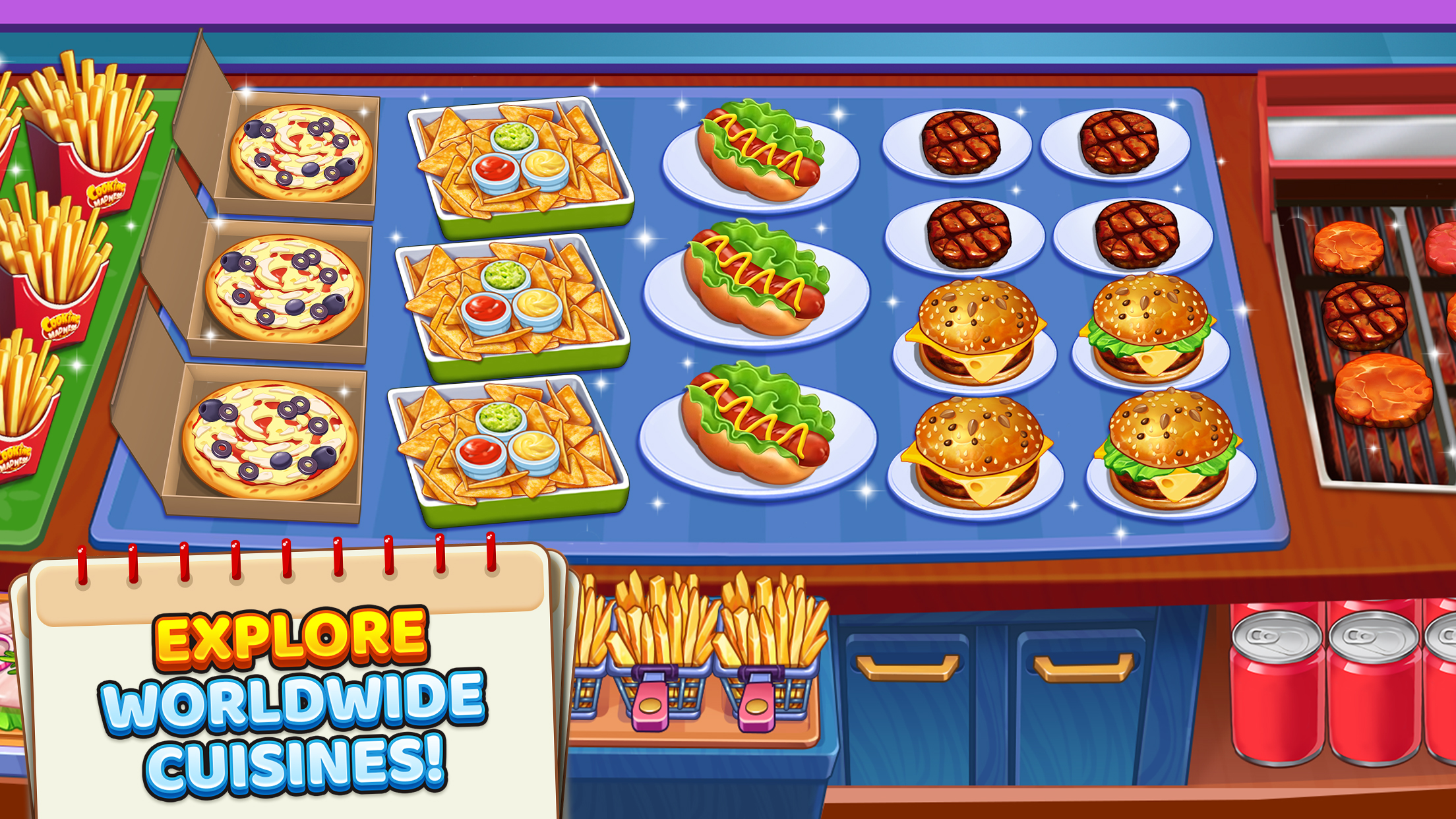اسکرین شات 3 بازی Cooking Madness: A Chef's Game