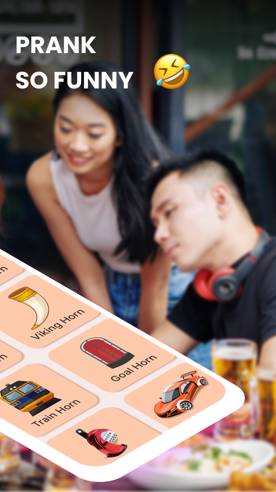 اسکرین شات 2 برنامه Crazy Air Horn Sounds