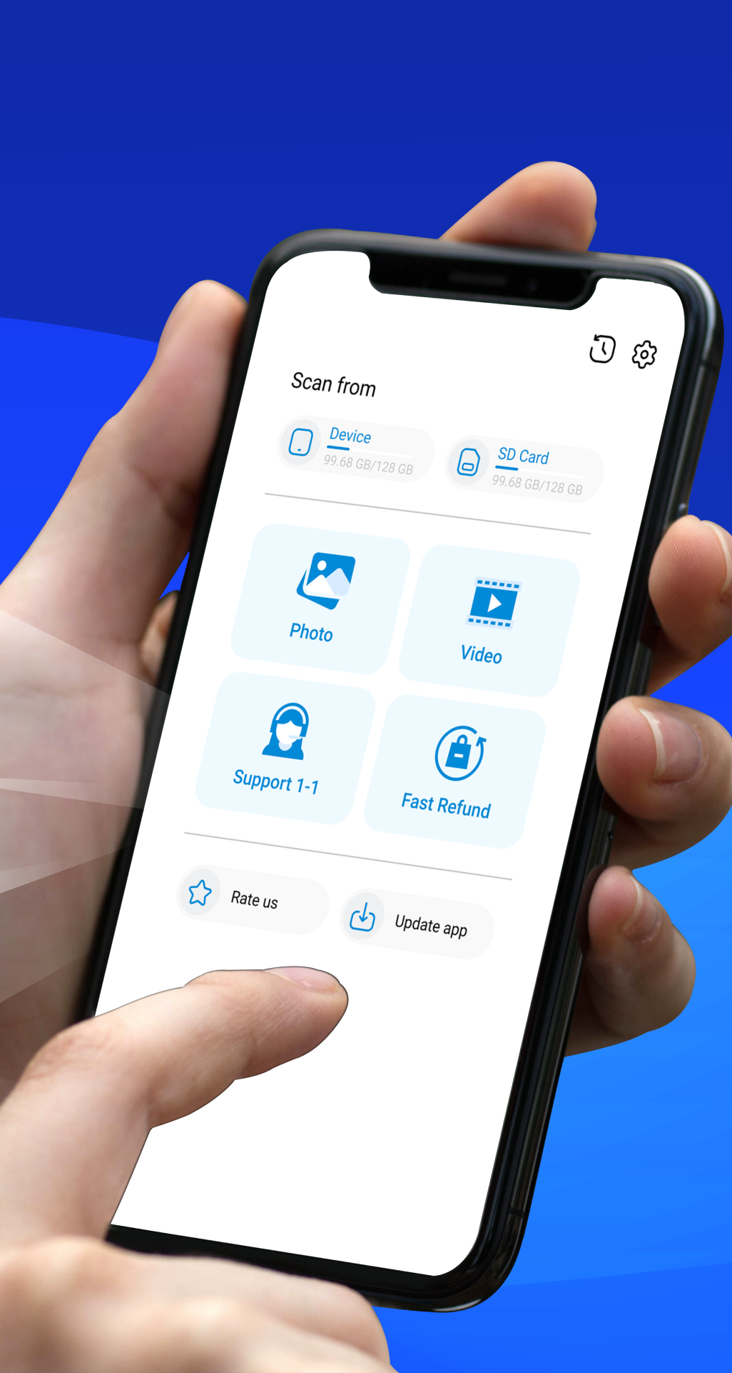 اسکرین شات 2 برنامه File Recovery: Data Recovery