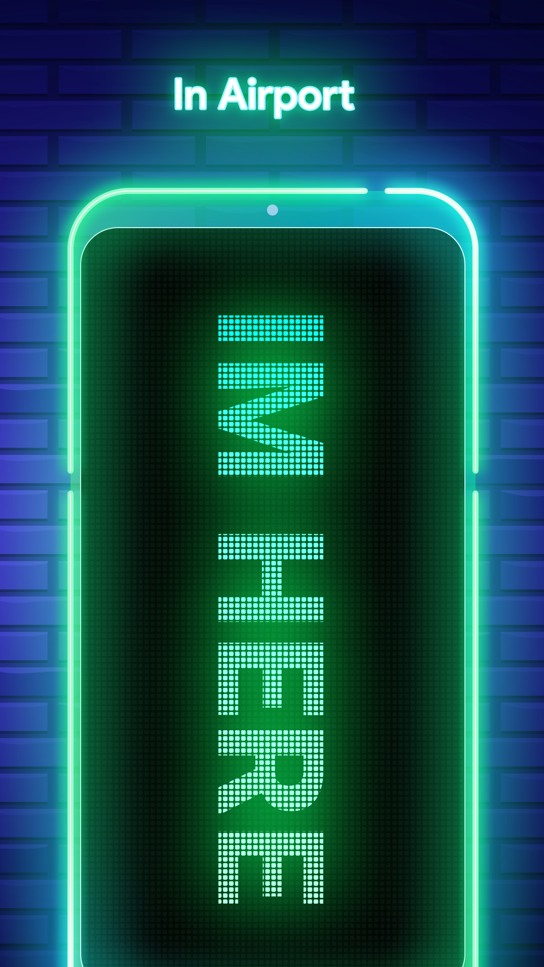 اسکرین شات 8 برنامه Lightboard:Scrolling Neon Text