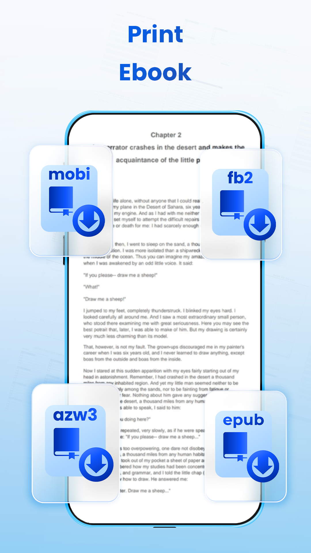 اسکرین شات 3 برنامه Mobile Printer: Simple Print