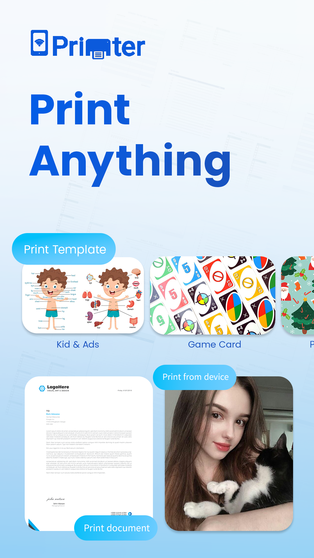 اسکرین شات 2 برنامه Mobile Printer: Simple Print