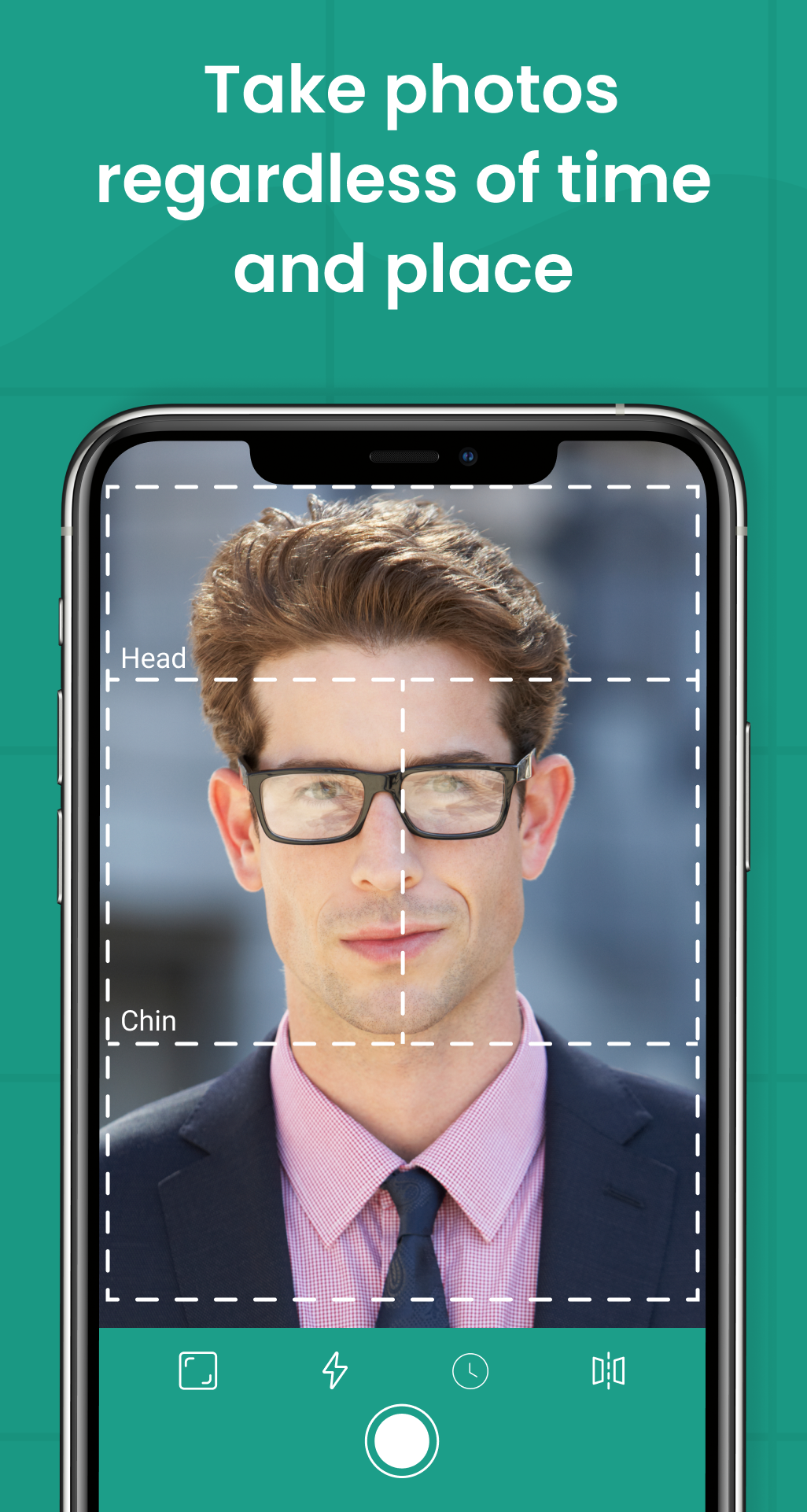اسکرین شات 5 برنامه Passport/VISA Photo Creator