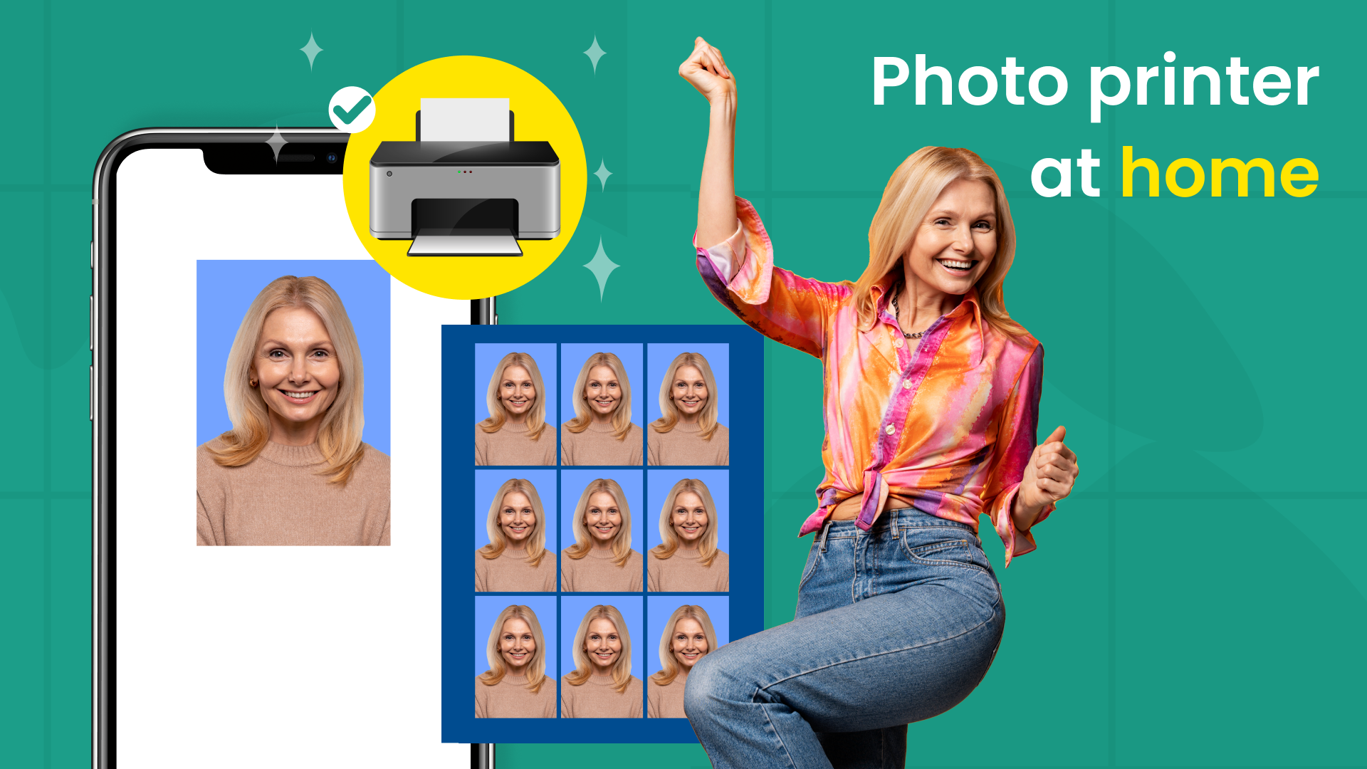 اسکرین شات 2 برنامه Passport/VISA Photo Creator