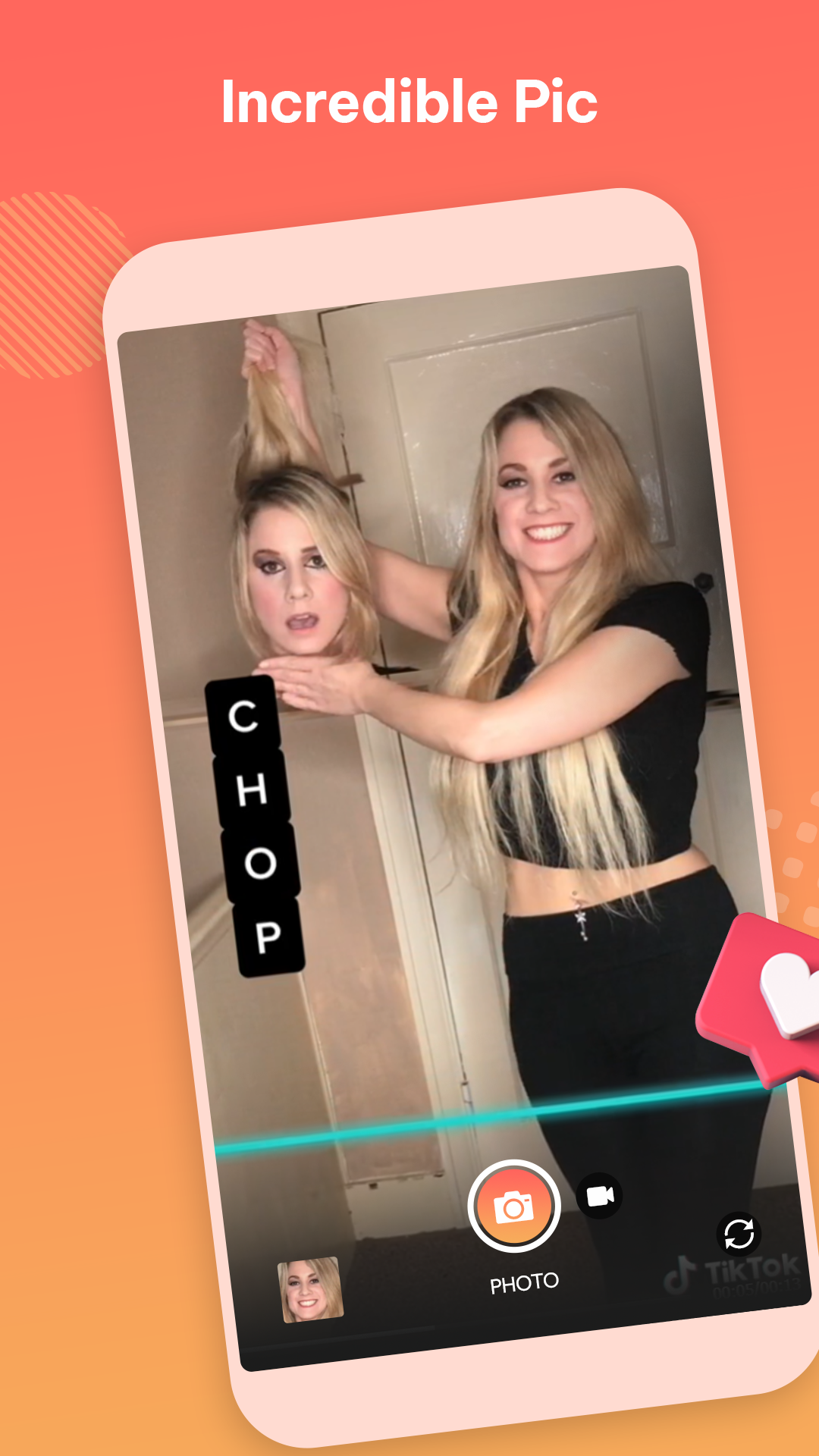 اسکرین شات 4 برنامه Funny Time Warp Scan Filter