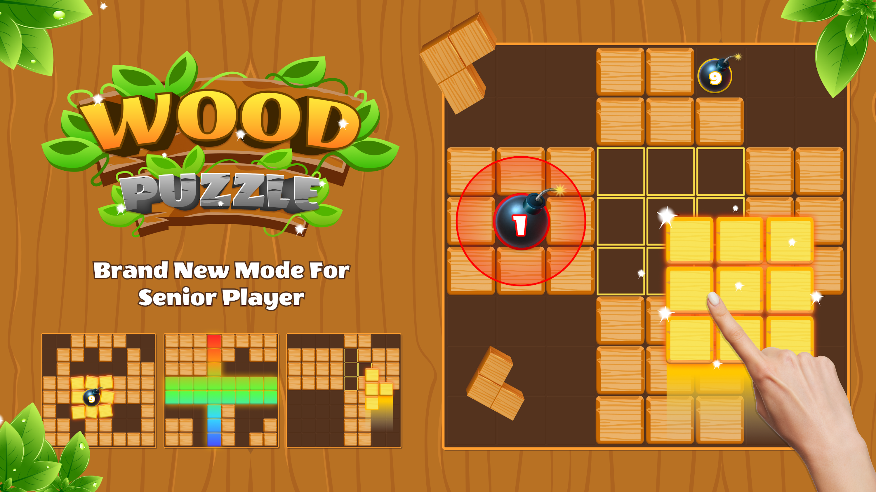 اسکرین شات 8 بازی Woody Block Puzzle: Wood Game