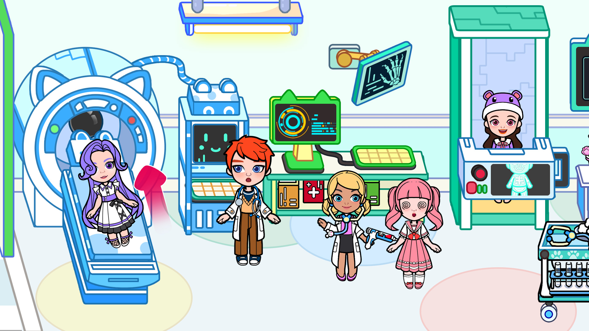 اسکرین شات 4 بازی Town Life Busy Hospital