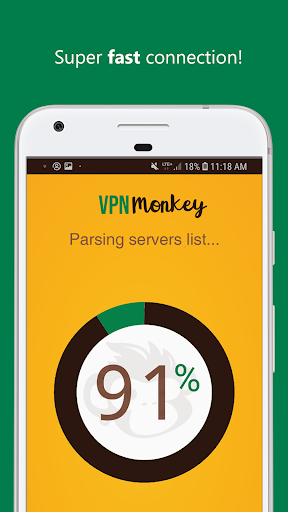 اسکرین شات 2 برنامه VPN Monkey - Free Unlimited & Fast Security Proxy