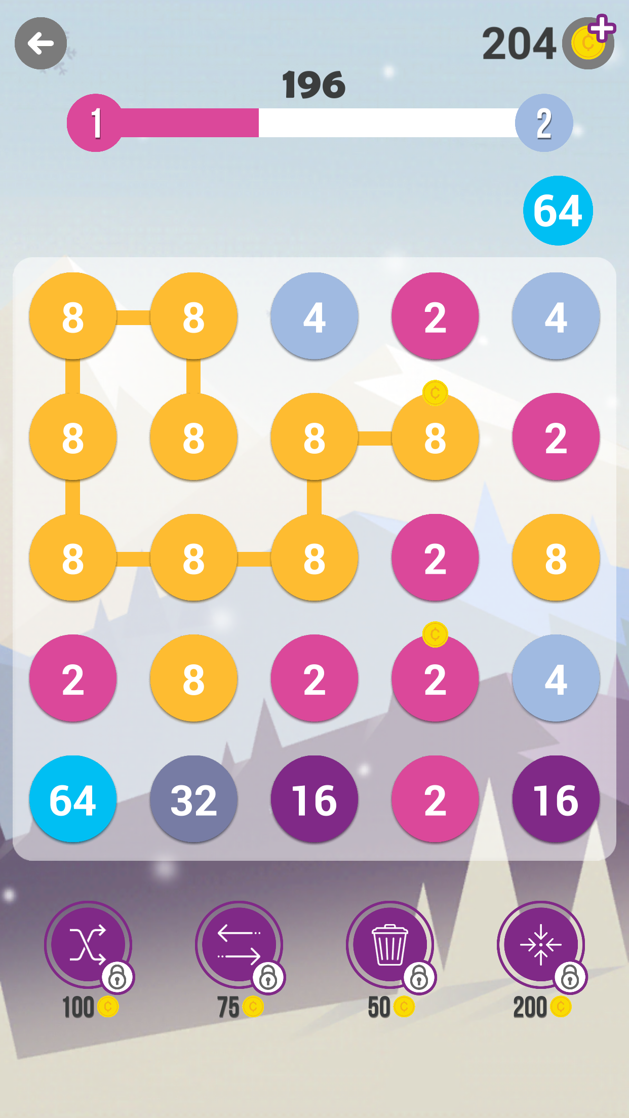 اسکرین شات 2 بازی 248: Number Connect 2248