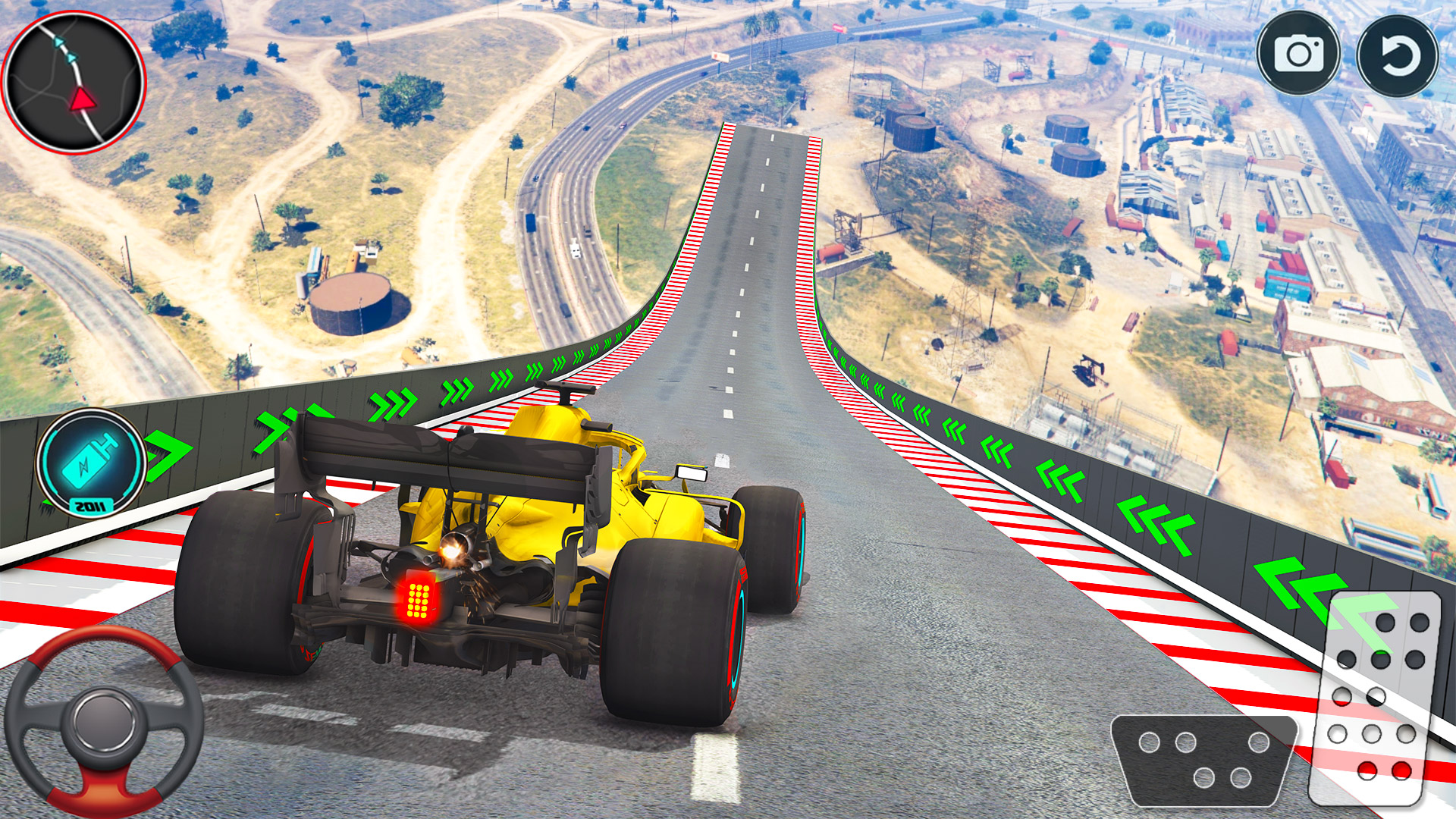 اسکرین شات 2 بازی GT Formula Car Stunt Master 3D