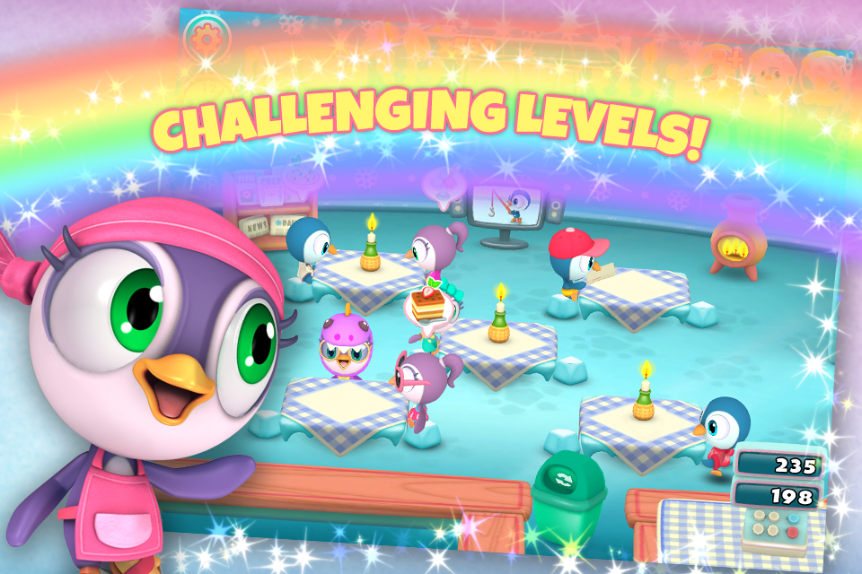 اسکرین شات 4 بازی Penguin Diner 3D Cooking Game