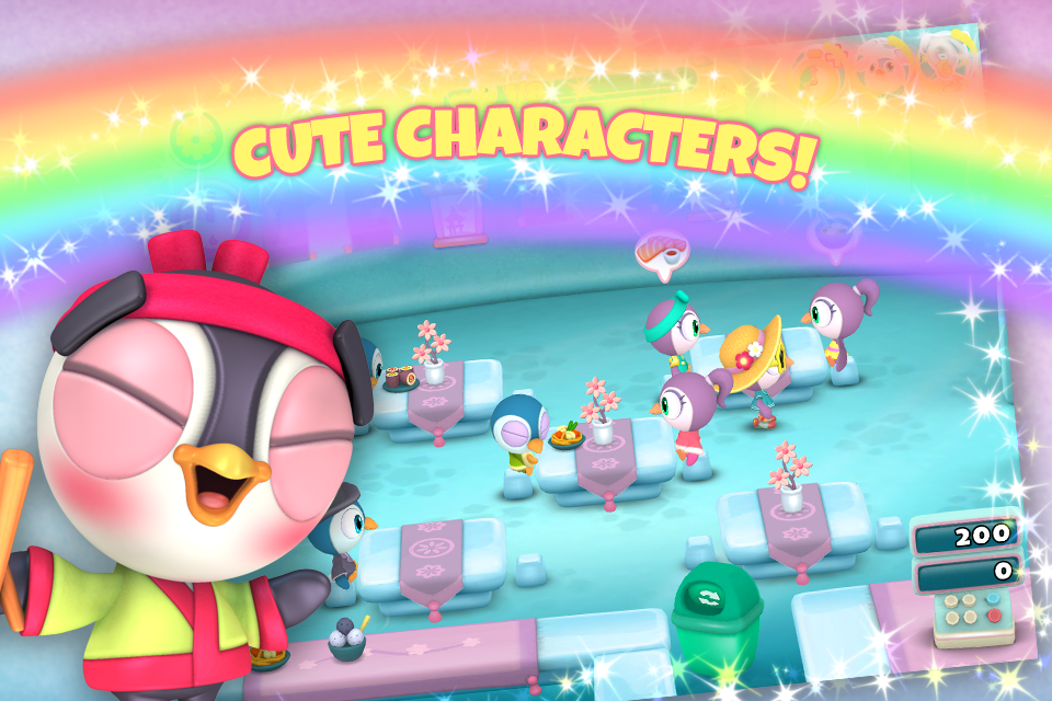 اسکرین شات 2 بازی Penguin Diner 3D Cooking Game