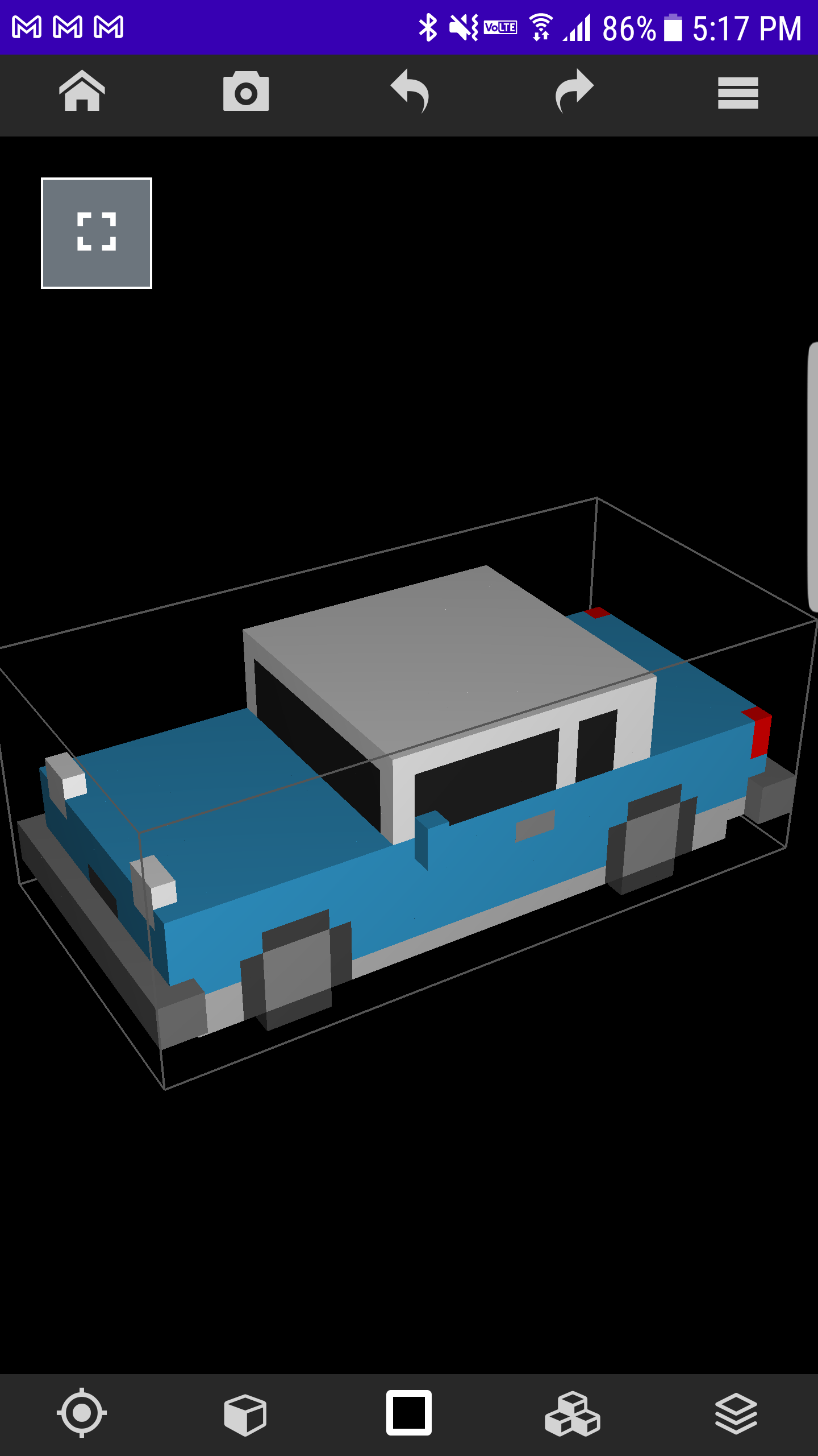 اسکرین شات 2 برنامه Voxel editor 3D - FunVoxel