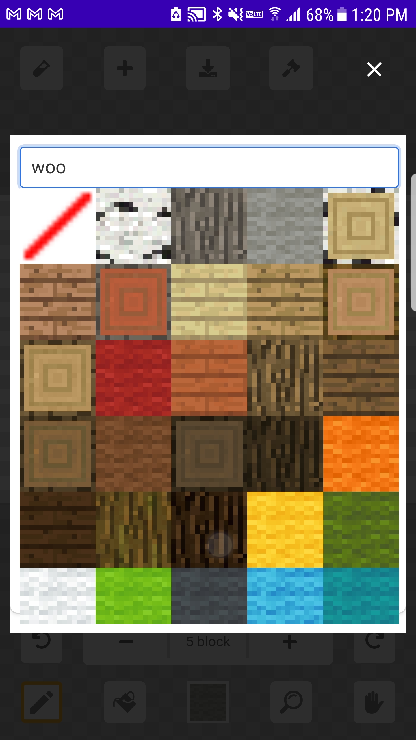 اسکرین شات 5 برنامه Pixel art maker for minecraft