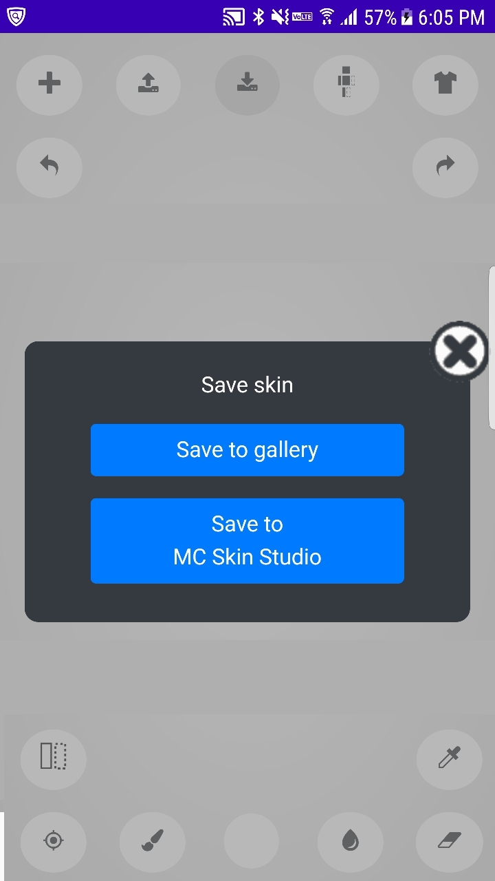 اسکرین شات 8 برنامه MCSE Skin Editor for minecraft