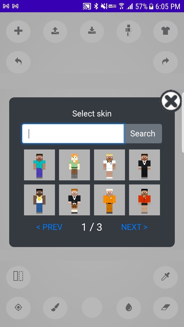 اسکرین شات 5 برنامه MCSE Skin Editor for minecraft