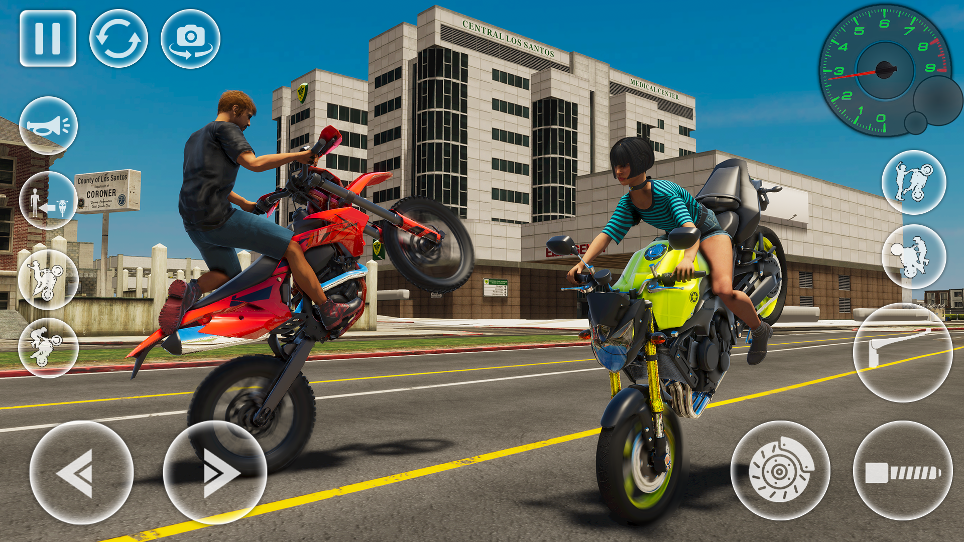 اسکرین شات 3 بازی Bike Games Bike Racing Games