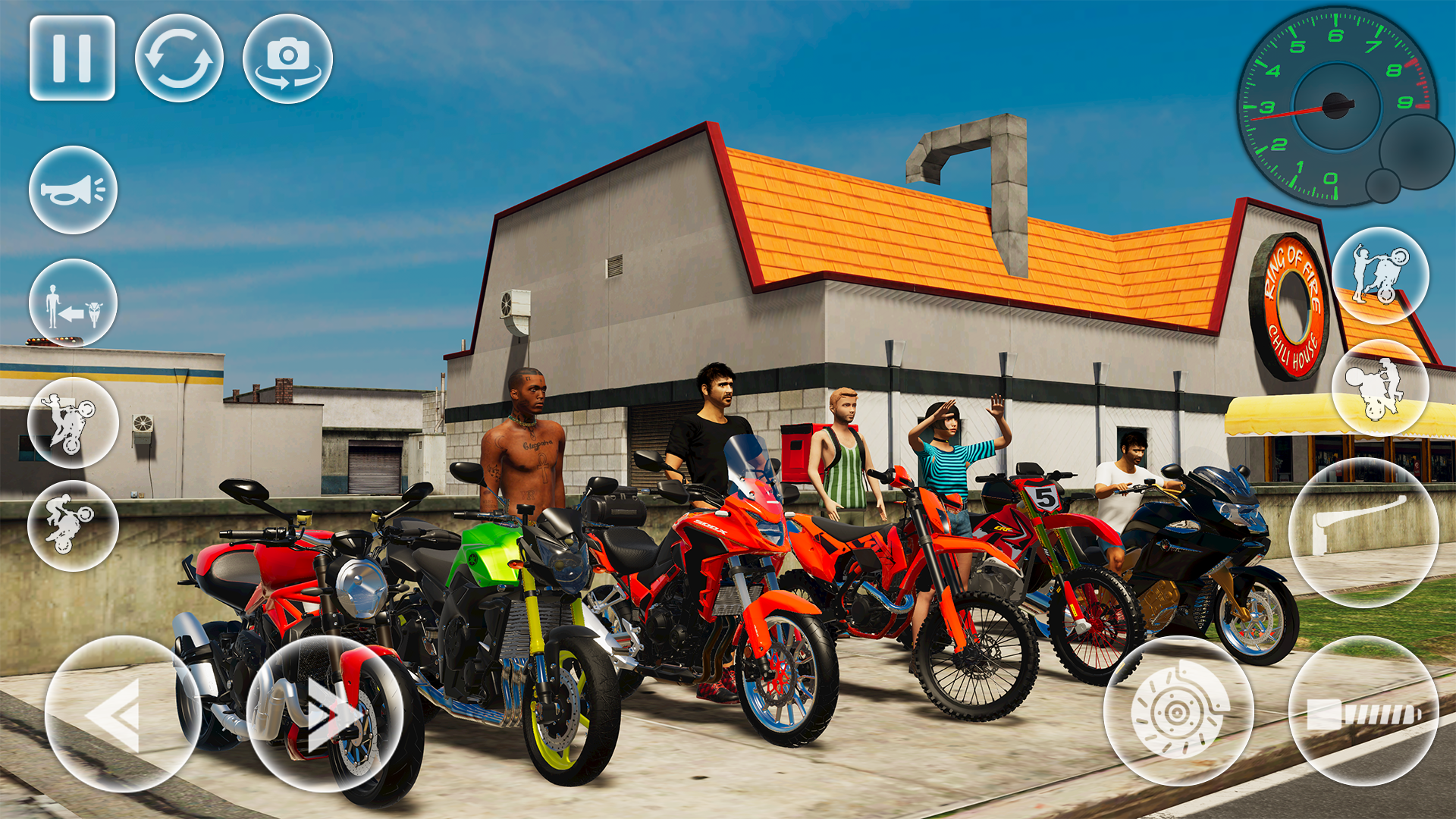 اسکرین شات 1 بازی Bike Games Bike Racing Games
