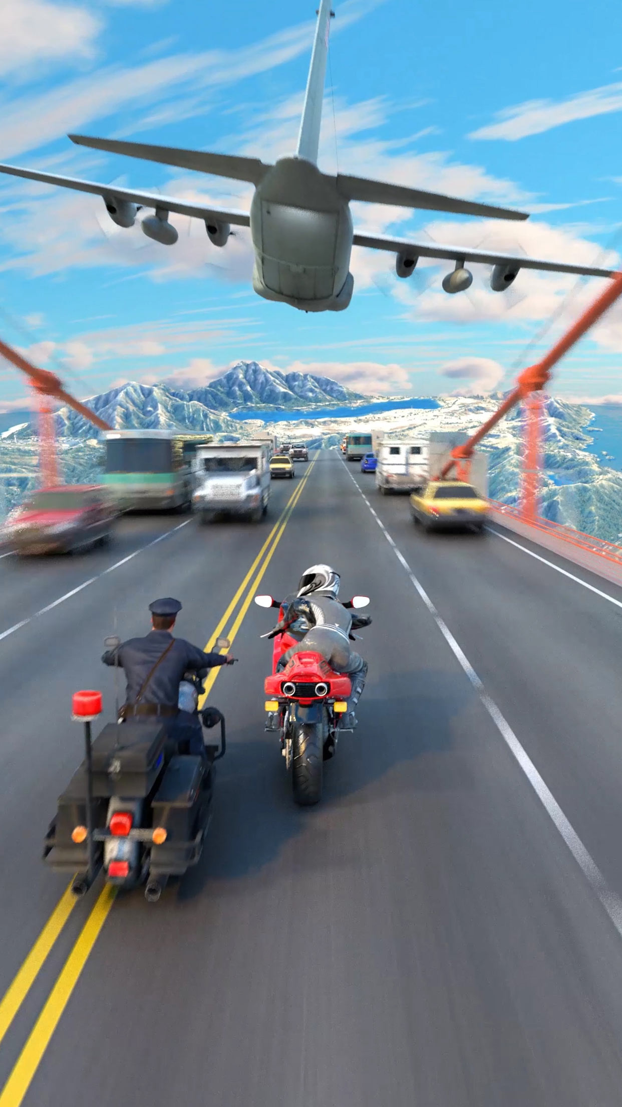 اسکرین شات 1 بازی Bike Jump