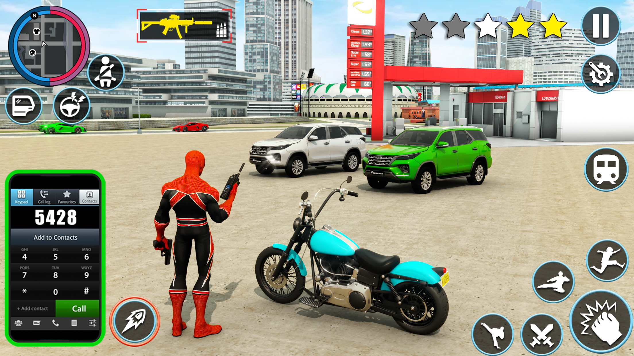 اسکرین شات 8 برنامه Open World Games Spider Game