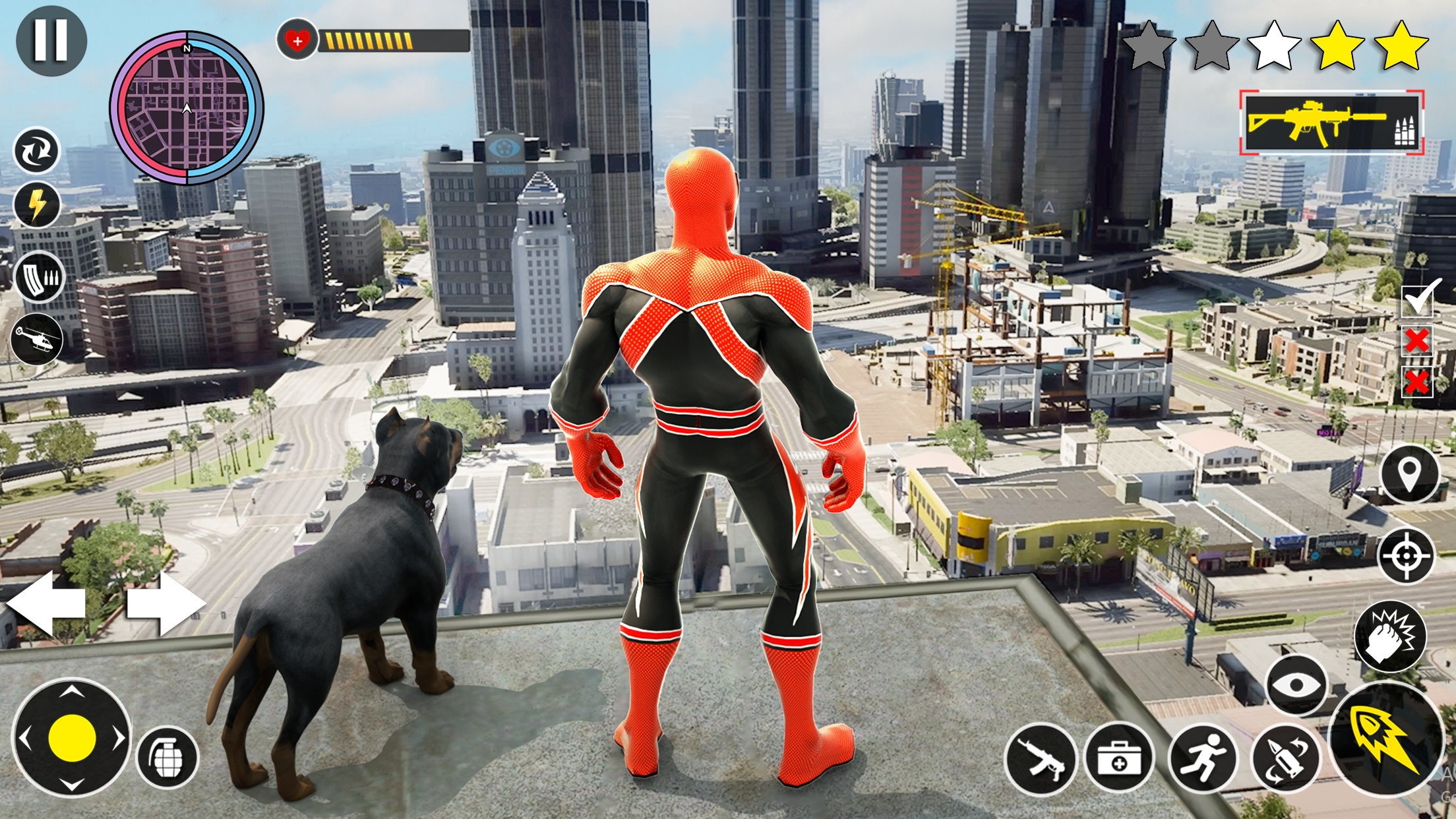 اسکرین شات 5 برنامه Open World Games Spider Game