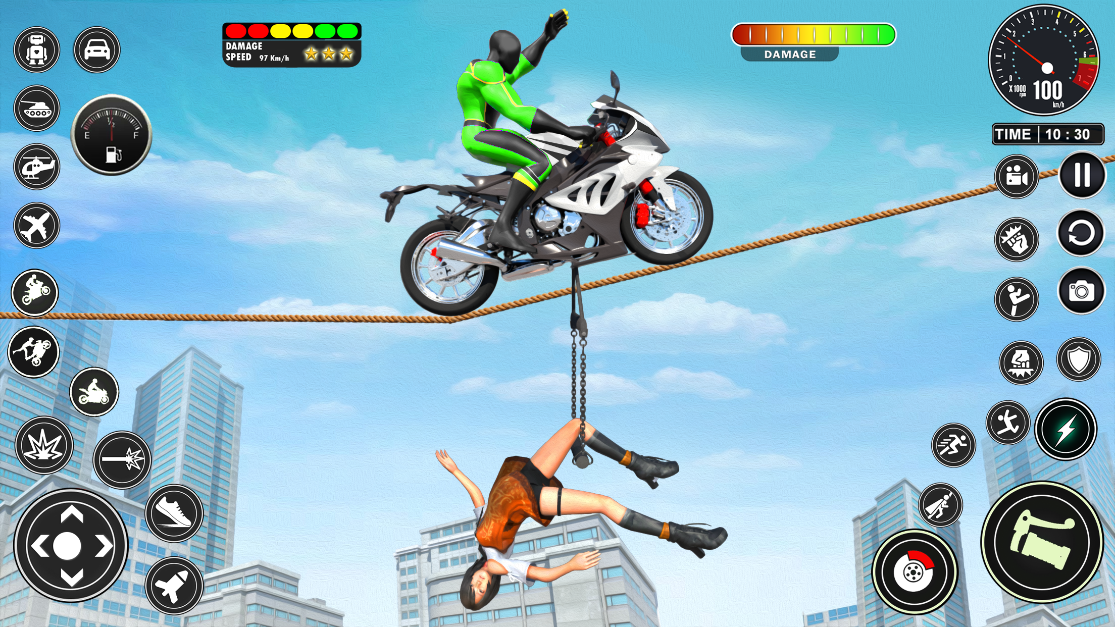 اسکرین شات 3 برنامه Open World Games Spider Game