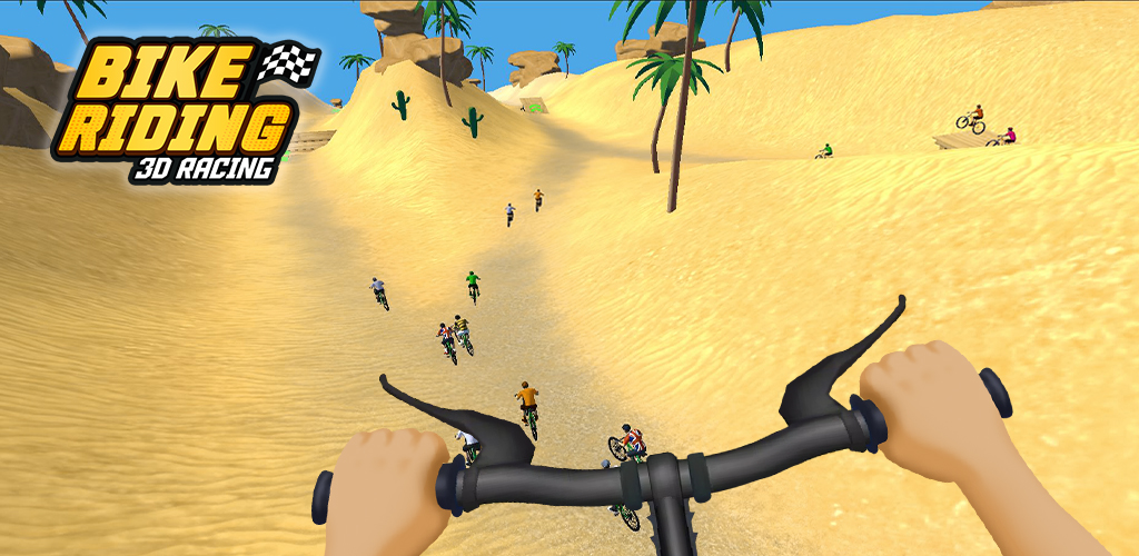 اسکرین شات 3 بازی Bike Riding - 3D Racing Games
