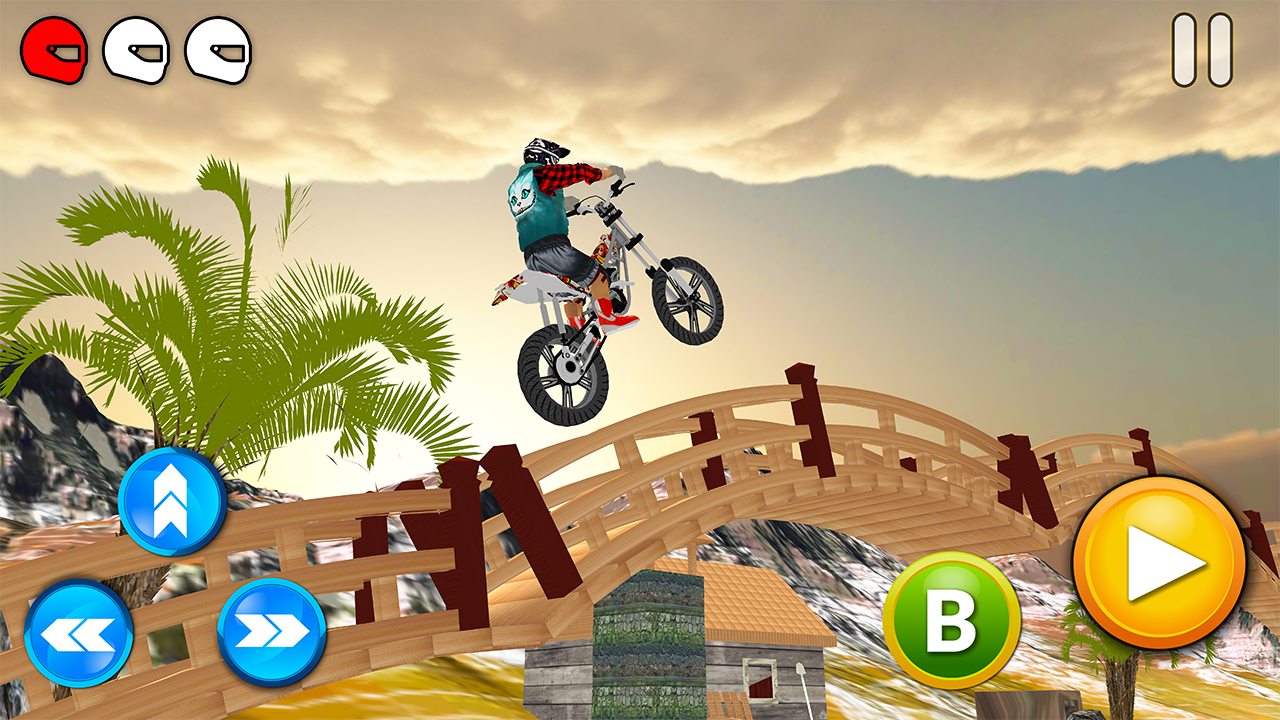 اسکرین شات 1 بازی Tricky Bike Racing Crazy Rider