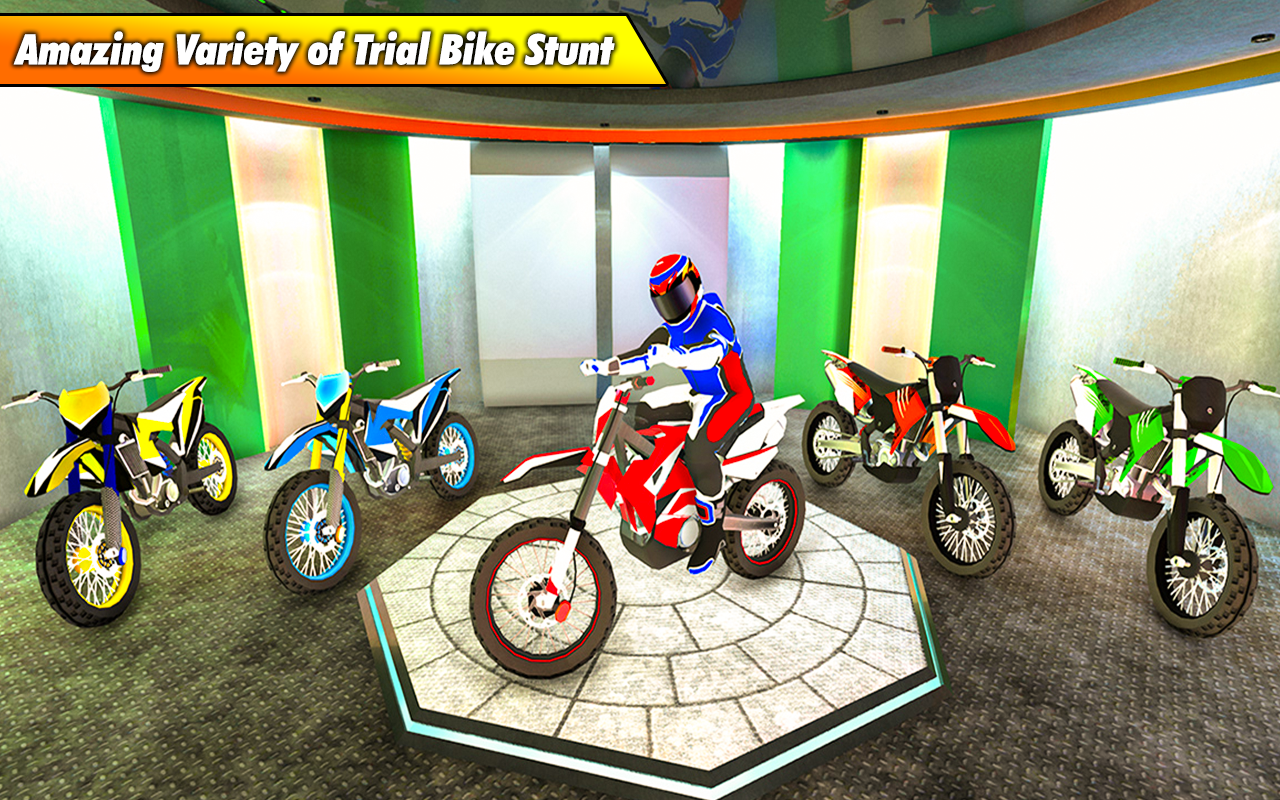 اسکرین شات 5 برنامه Bike Stunt Racing Games 3D