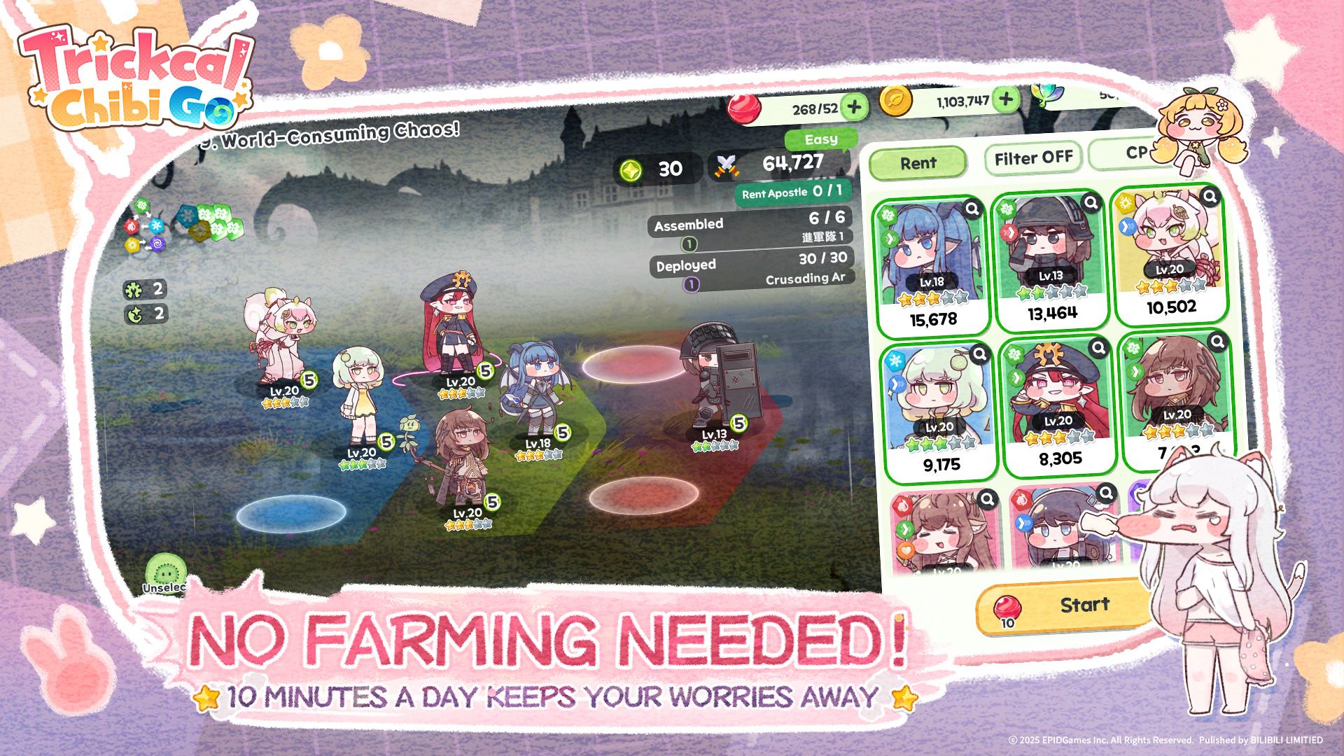 اسکرین شات 2 بازی Trickcal:Chibi Go