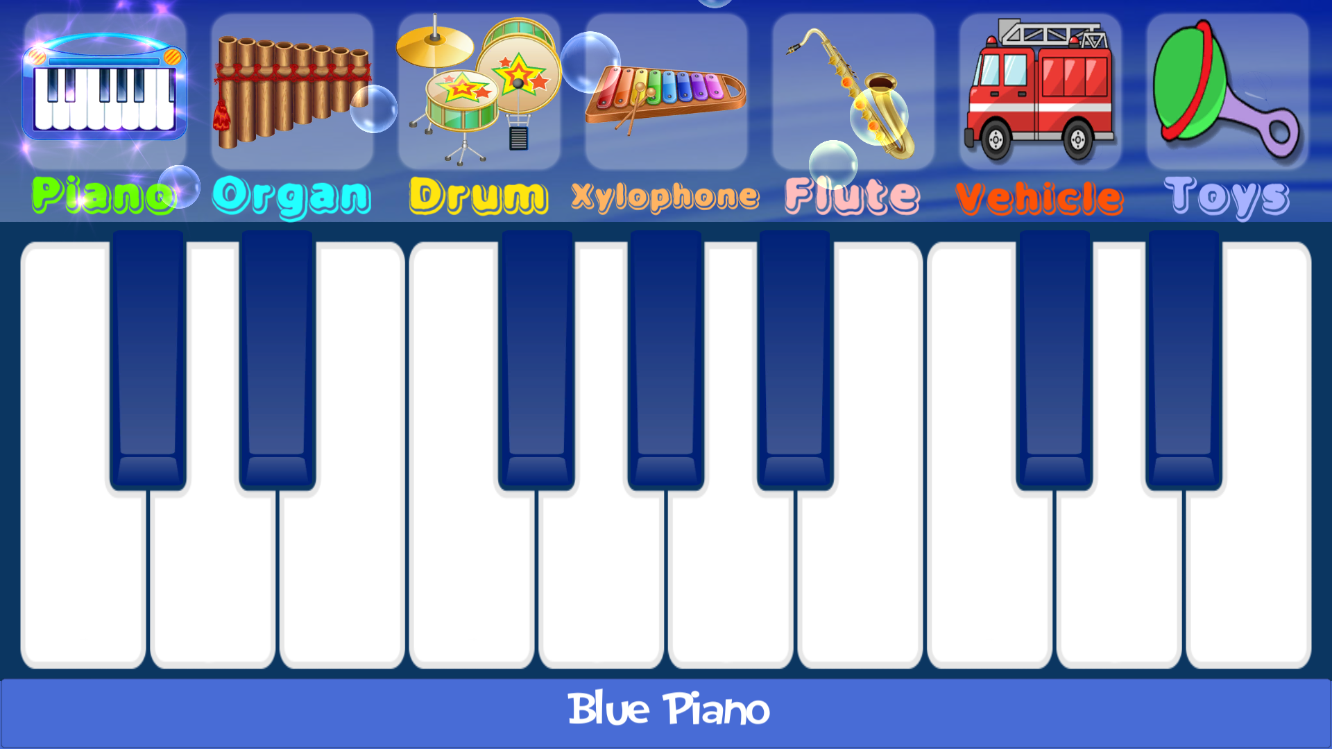 اسکرین شات 1 بازی Blue Piano