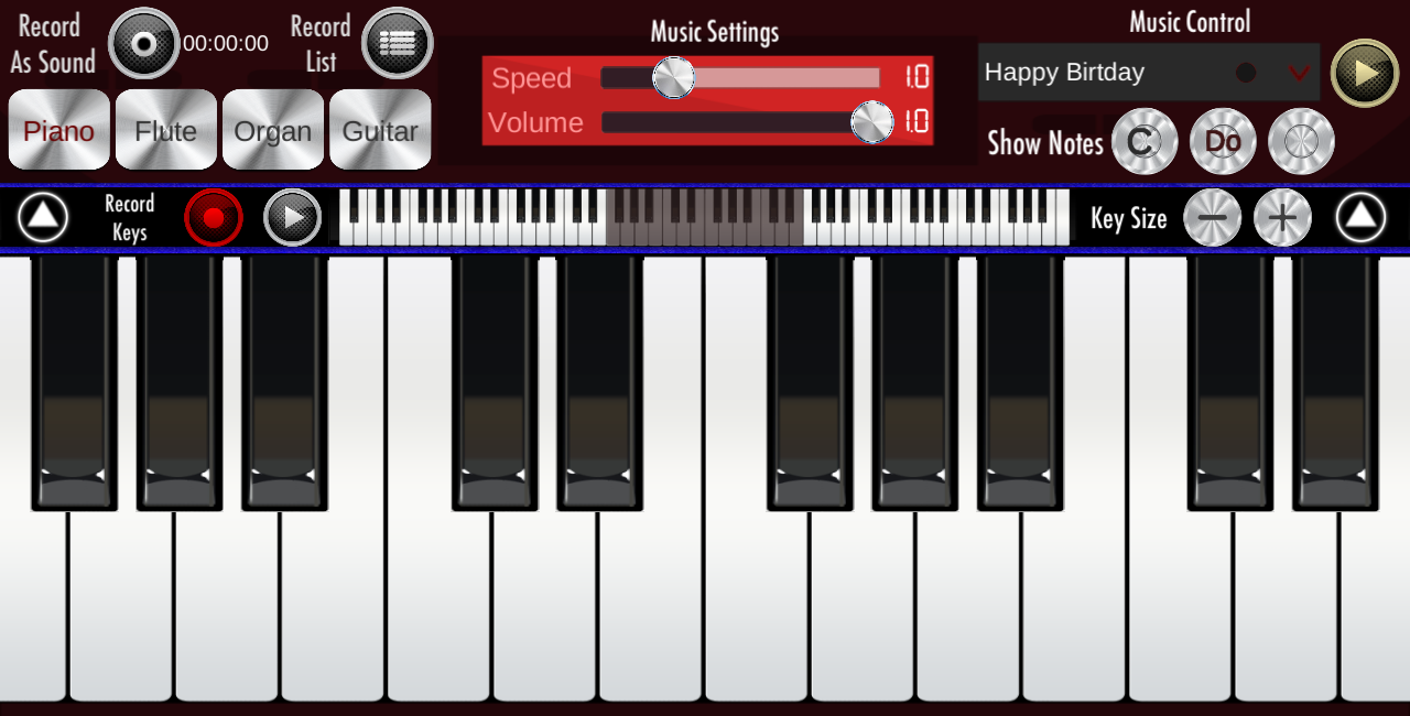 اسکرین شات 1 بازی Real Piano