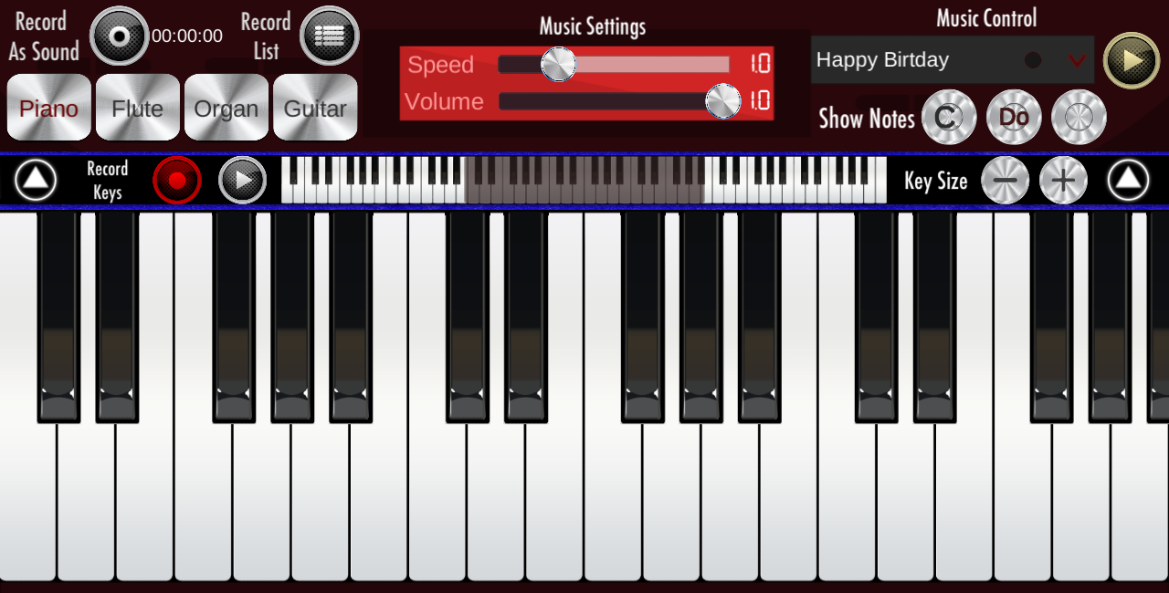 اسکرین شات 2 بازی Real Piano