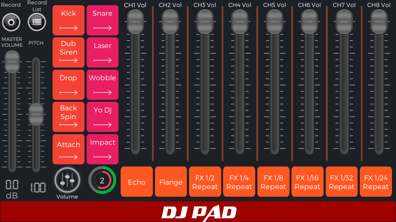 اسکرین شات 5 برنامه DJ PADS - Become a DJ