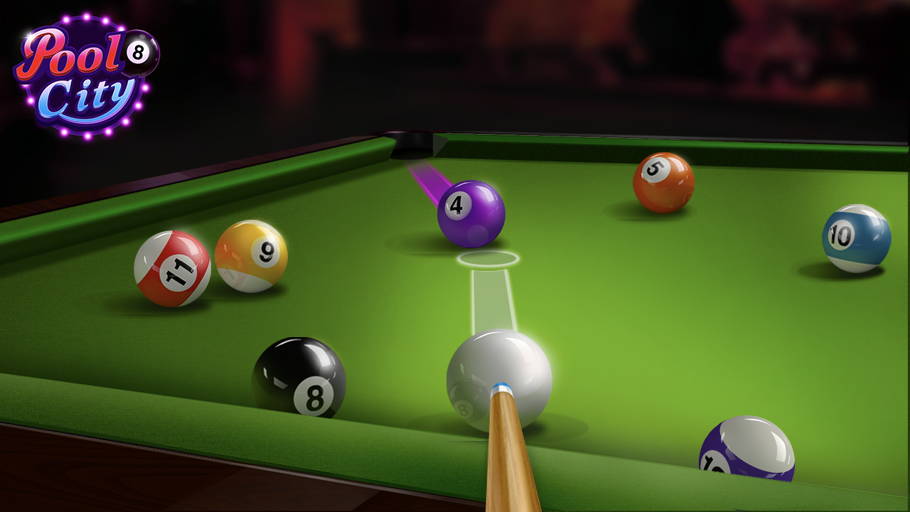اسکرین شات 1 بازی Pooking - Billiards City