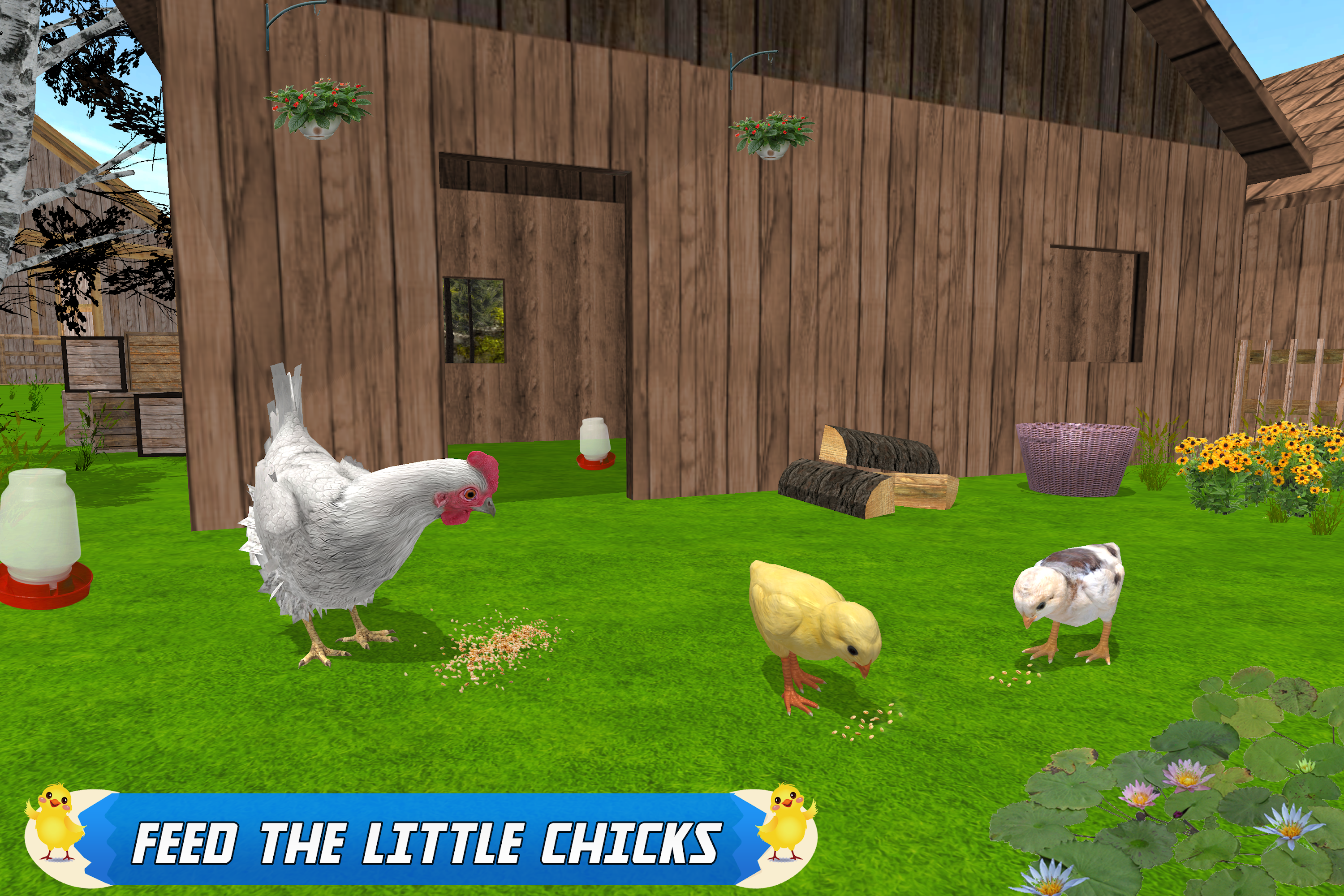 اسکرین شات 2 بازی Hen Simulator Chicken Farming