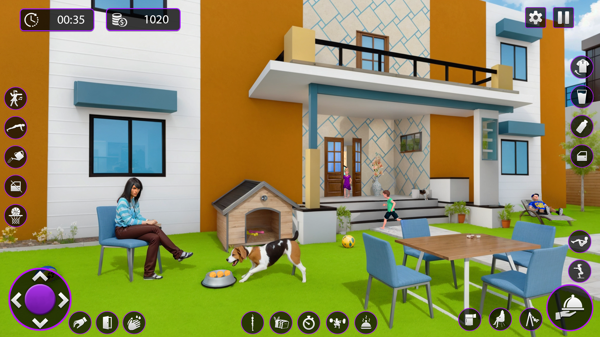 اسکرین شات 1 بازی Single Mom Sim Mother Games