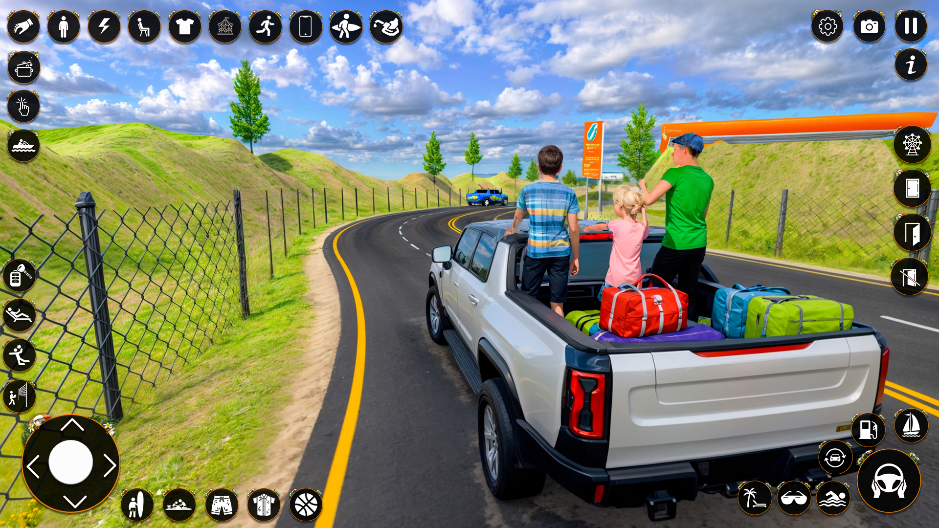 اسکرین شات 5 بازی Virtual Family Summer Vacation