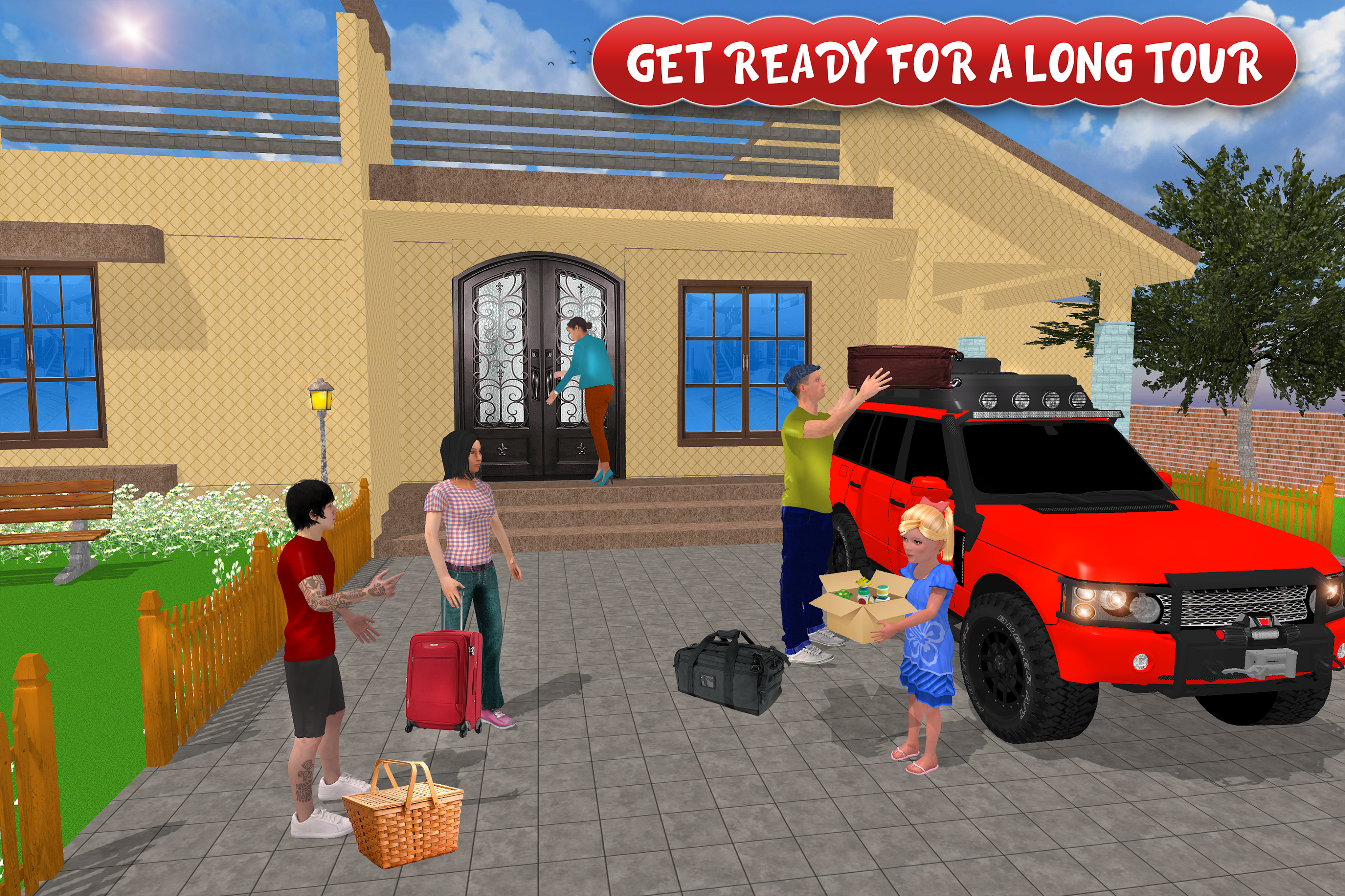 اسکرین شات 3 بازی Virtual Family Summer Vacation
