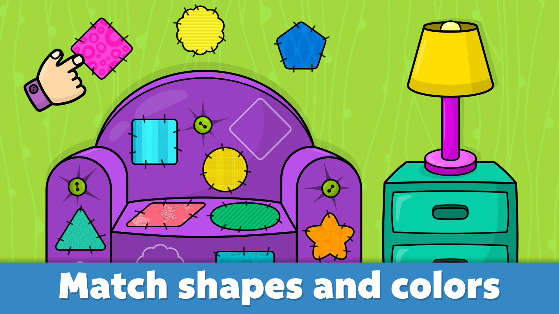 اسکرین شات 6 بازی Baby Games: Shapes and Colors
