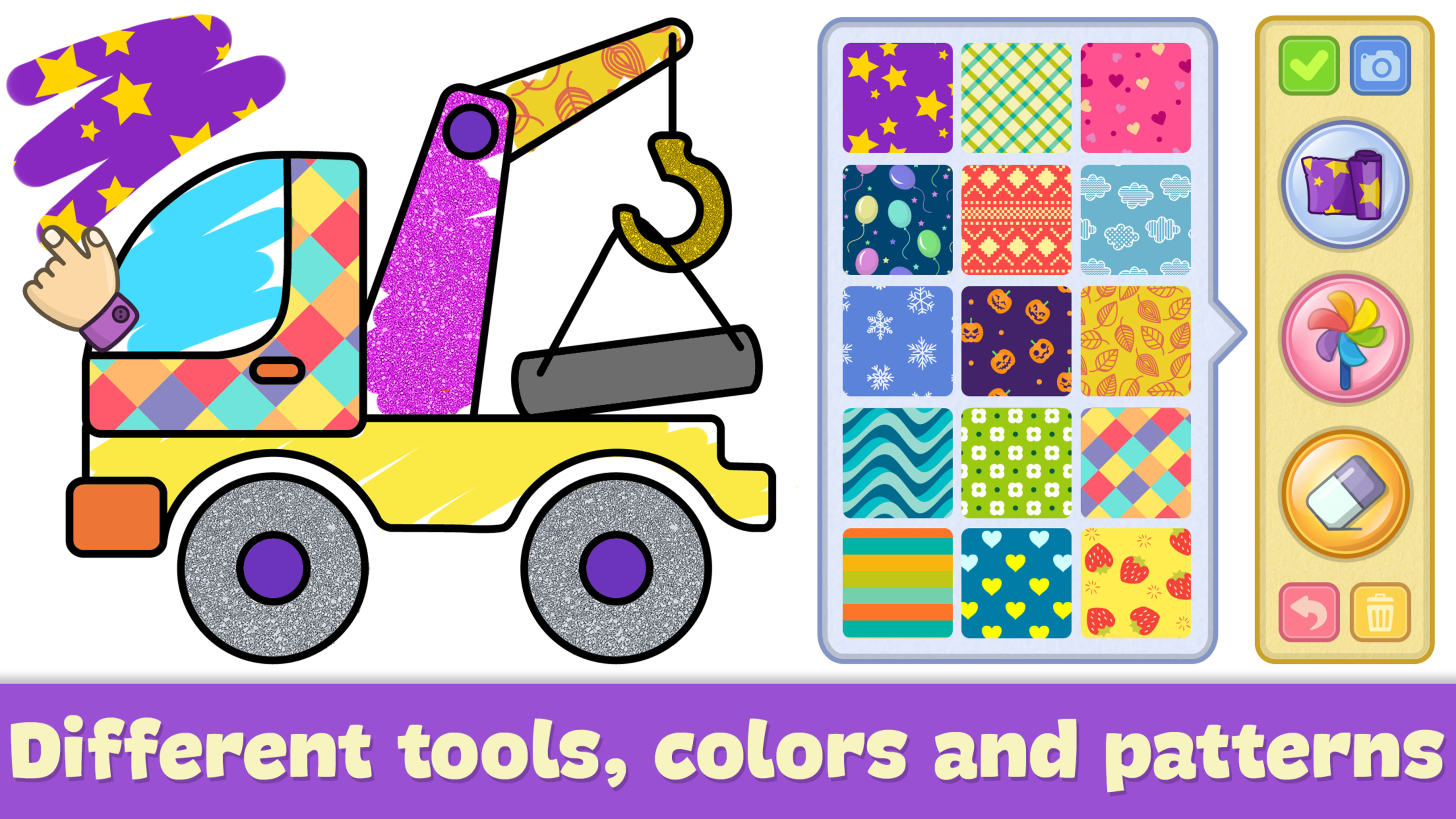 اسکرین شات 2 بازی Kids Coloring & Drawing Games