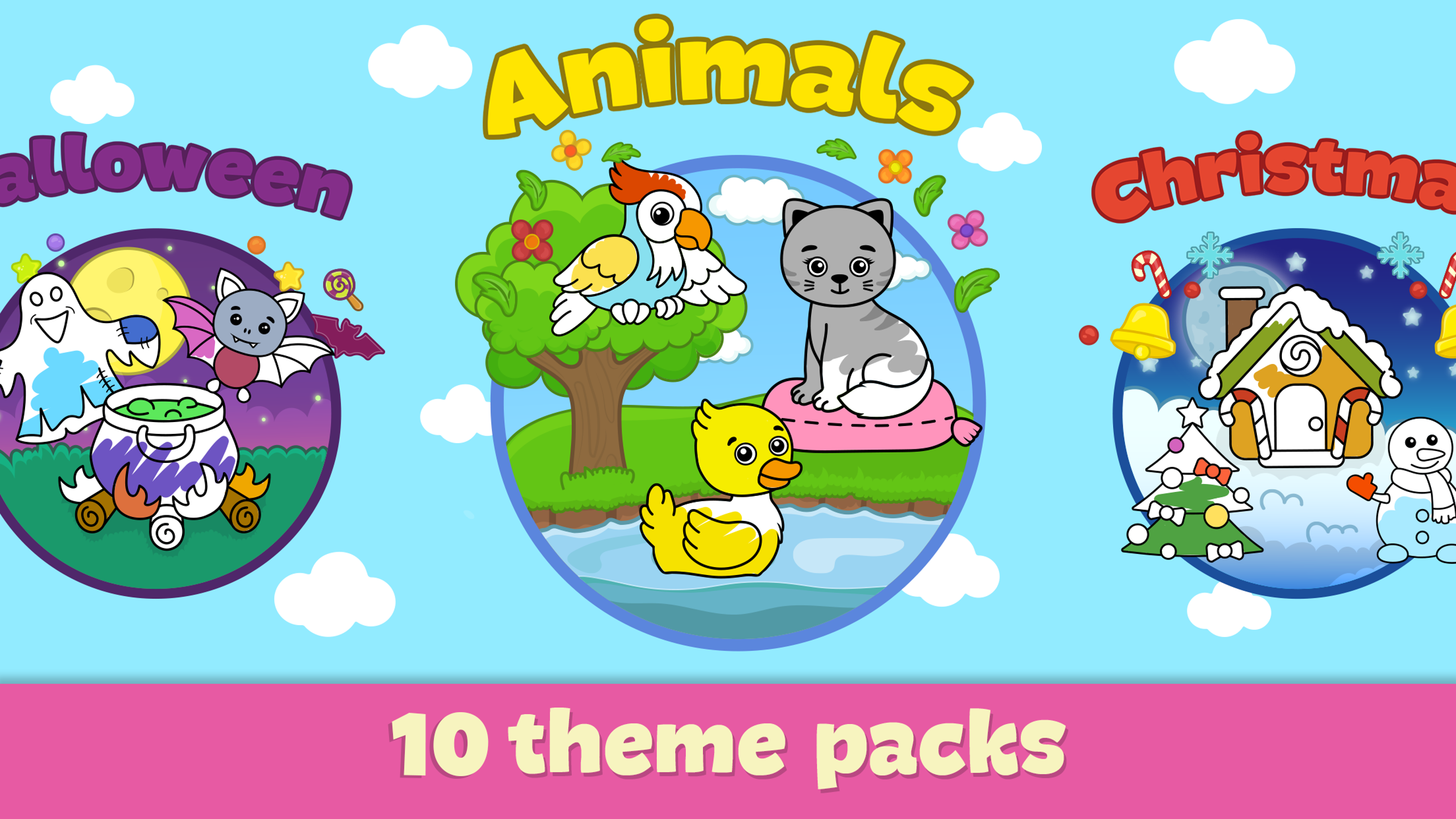 اسکرین شات 4 بازی Kids Coloring & Drawing Games