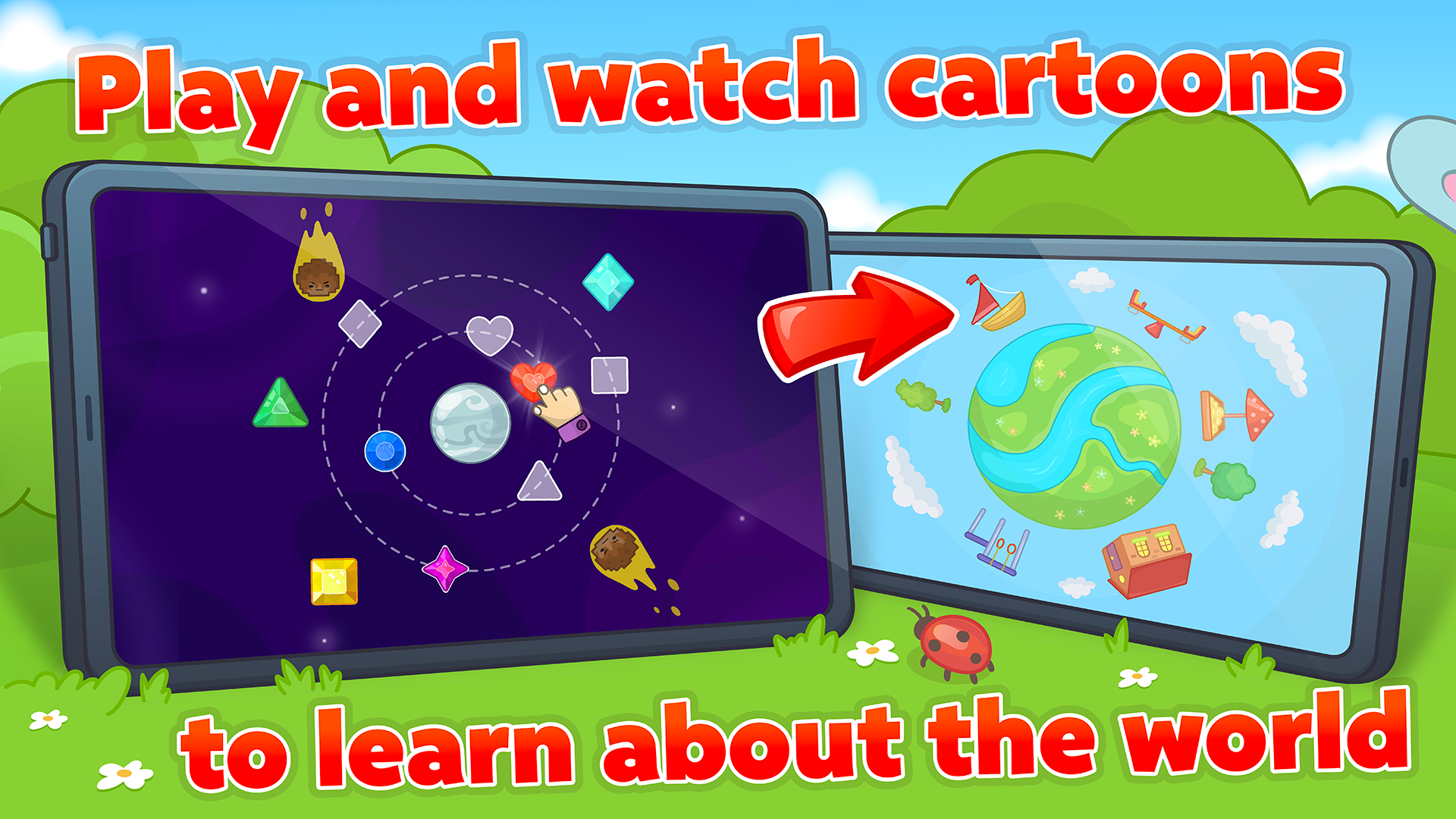 اسکرین شات 3 برنامه Kids Learning Games & Stories