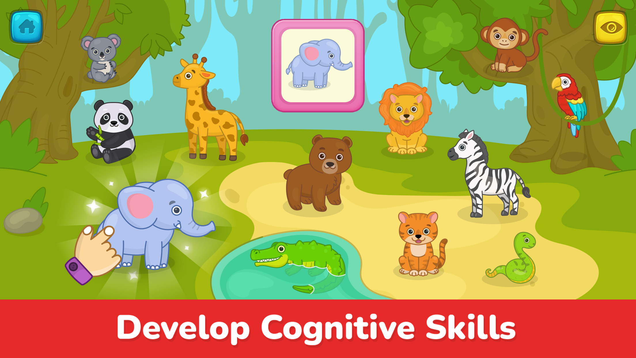 اسکرین شات 3 بازی Toddler flashcards for kids