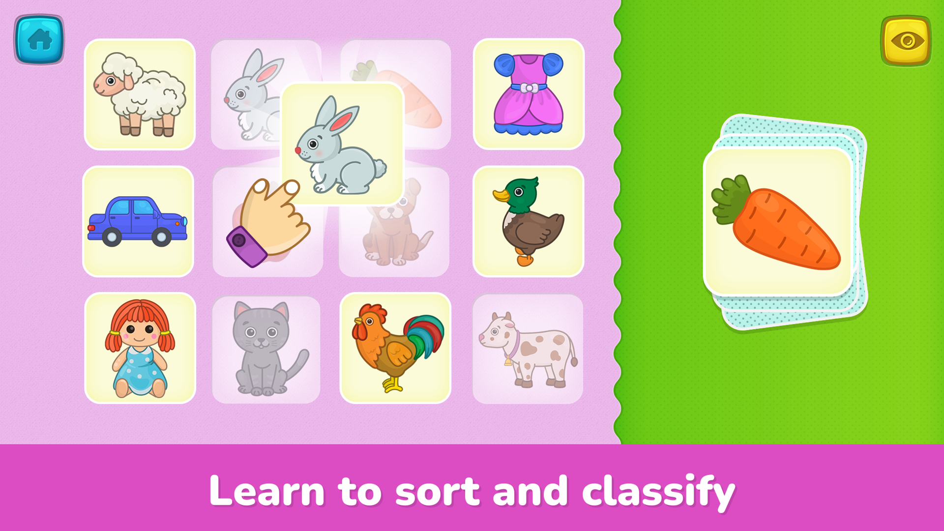 اسکرین شات 4 بازی Toddler flashcards for kids