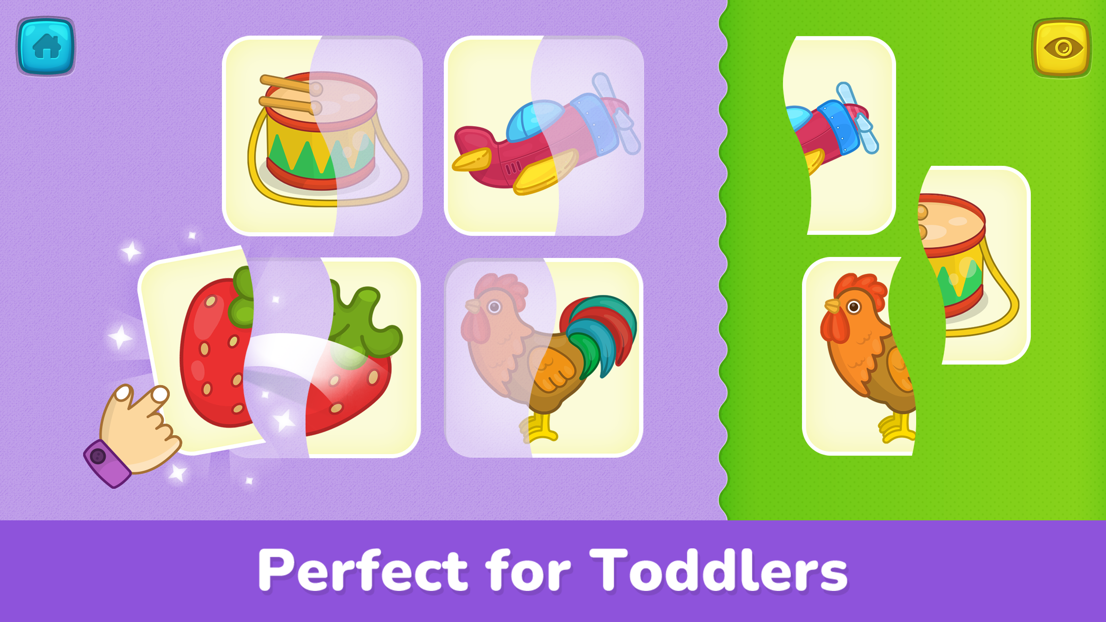 اسکرین شات 4 بازی Toddler flashcards for kids
