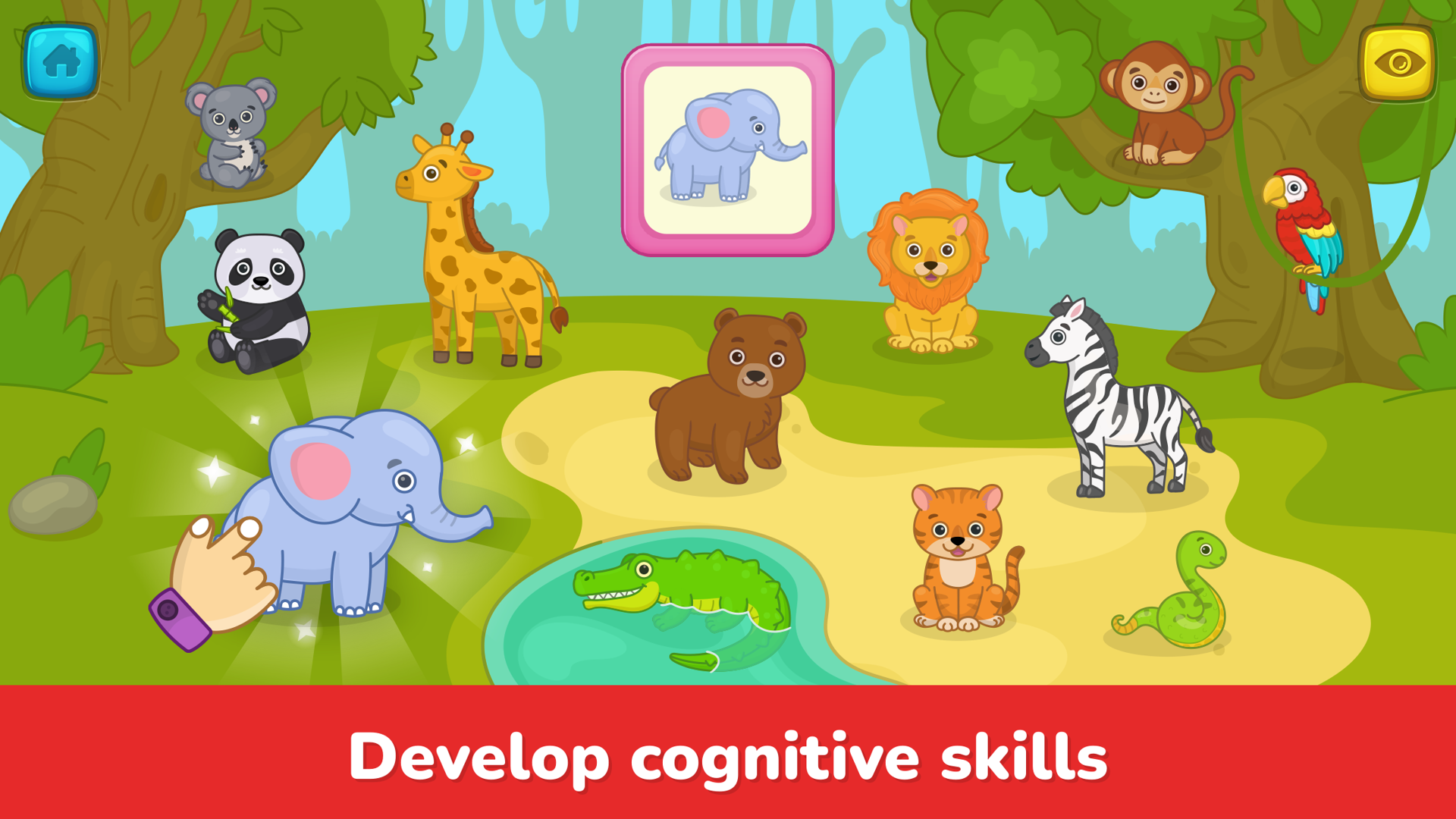 اسکرین شات 2 بازی Toddler flashcards for kids