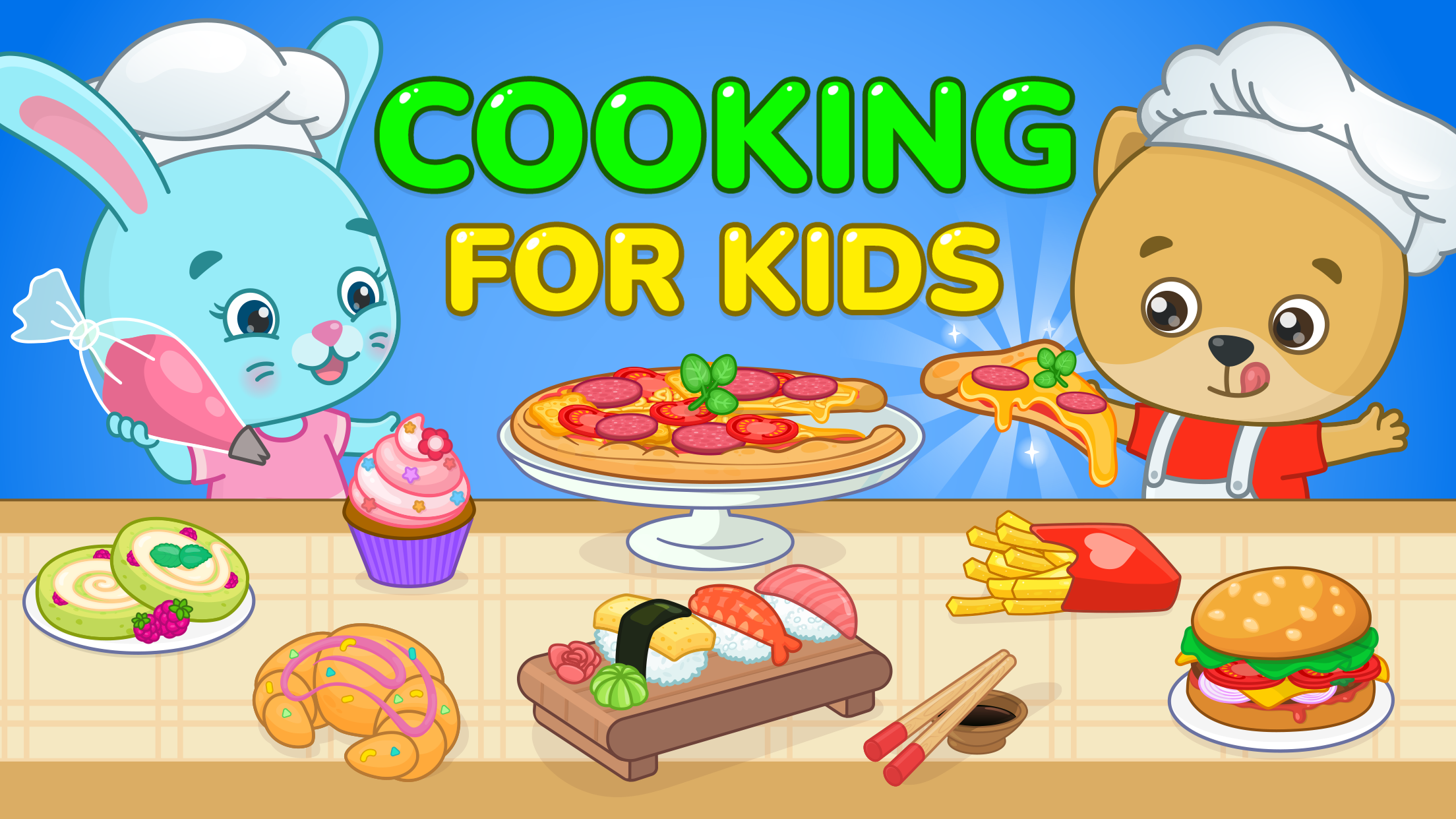 اسکرین شات 1 بازی Kids Cooking Games 2 year olds