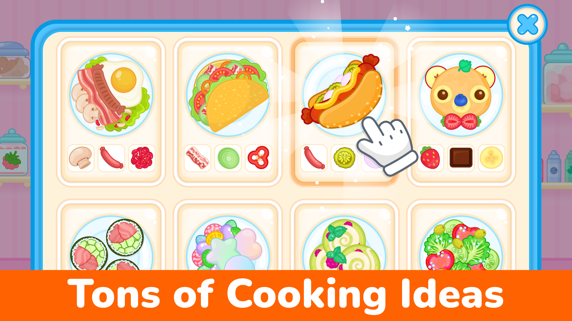 اسکرین شات 7 بازی Kids Cooking Games 2 year olds